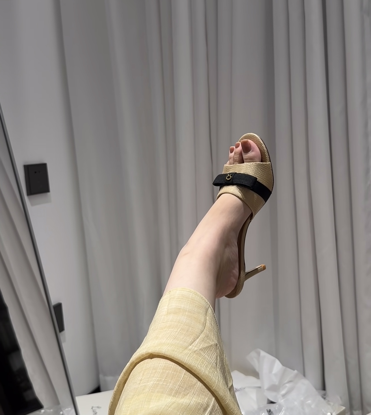 NO:958231,Upper foot pictures, slippers, slippers19860909上脚图,拖鞋,slippers,Women's Shoes