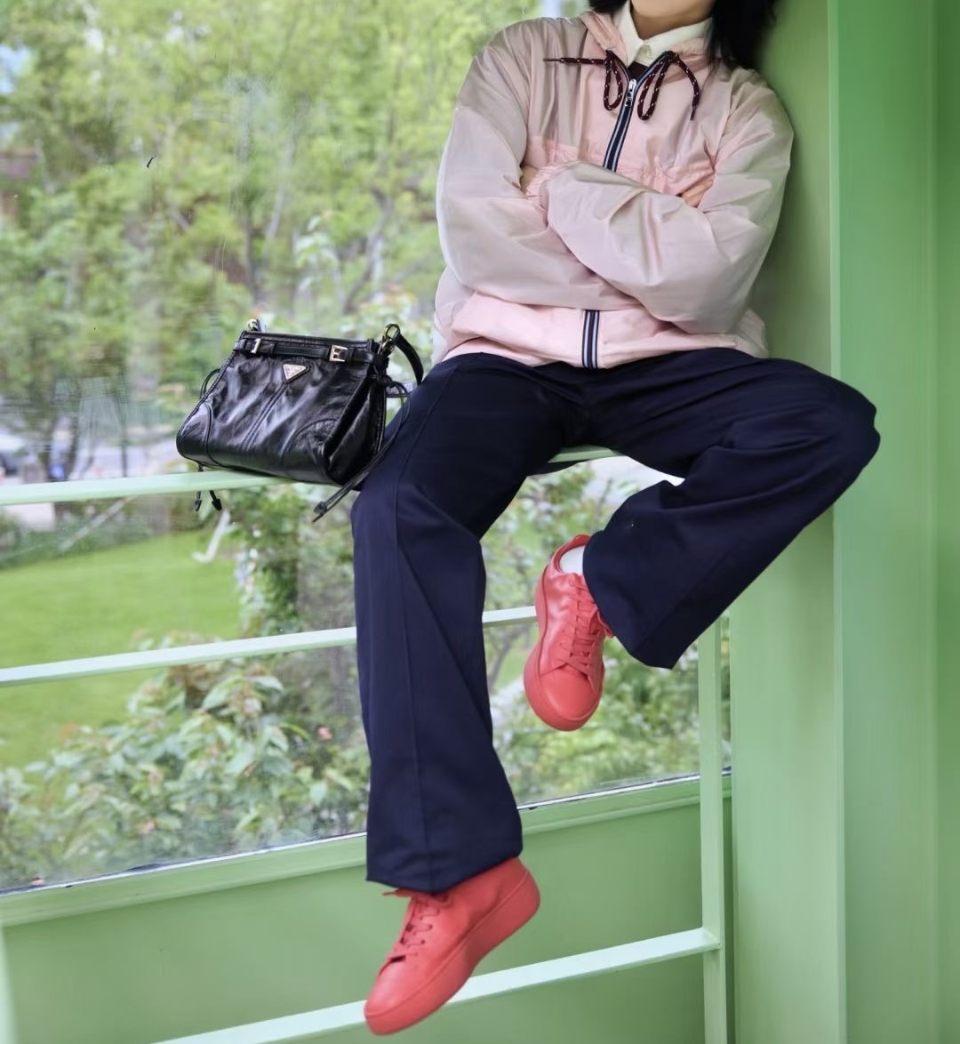 NO:871411,Upper foot picture, casual shoes/sports shoes, sneakers19860909上脚图,休闲鞋/运动鞋,sneakers,Women's Shoes