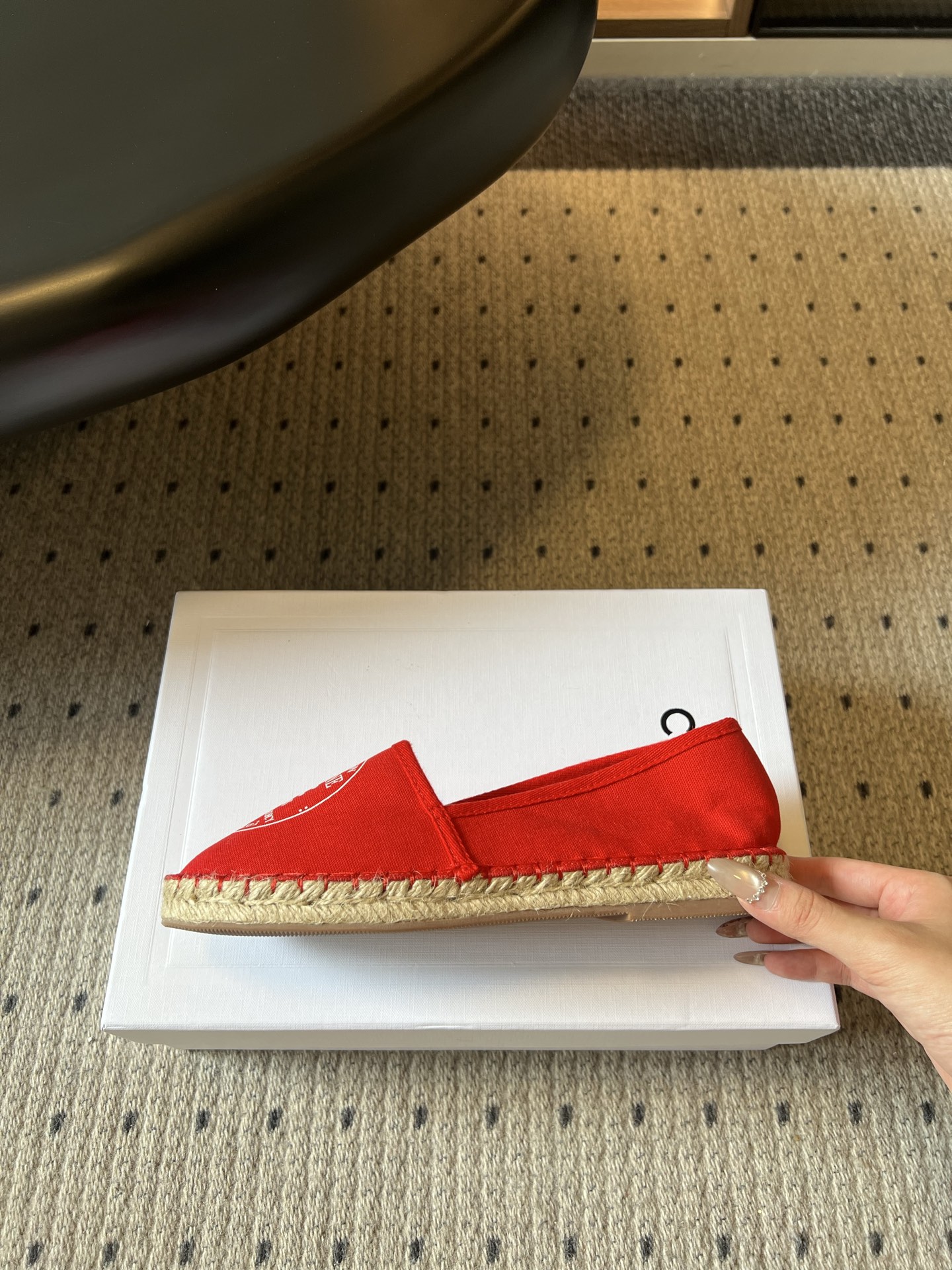 셀린느 캔버스 스트랩 피셔맨 슈즈 105419 이미지 5