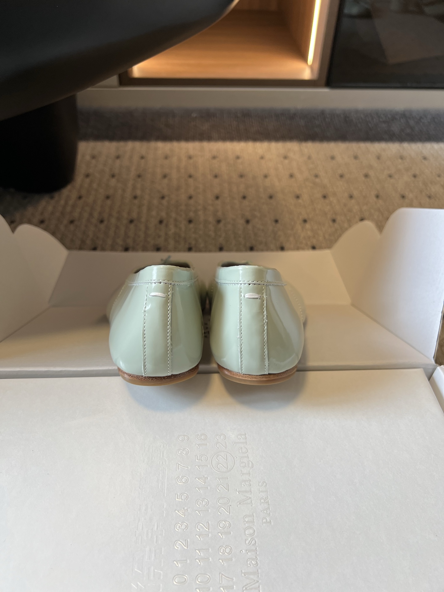 마르지엘라 스플릿토 발레 플랫 105456 이미지 9