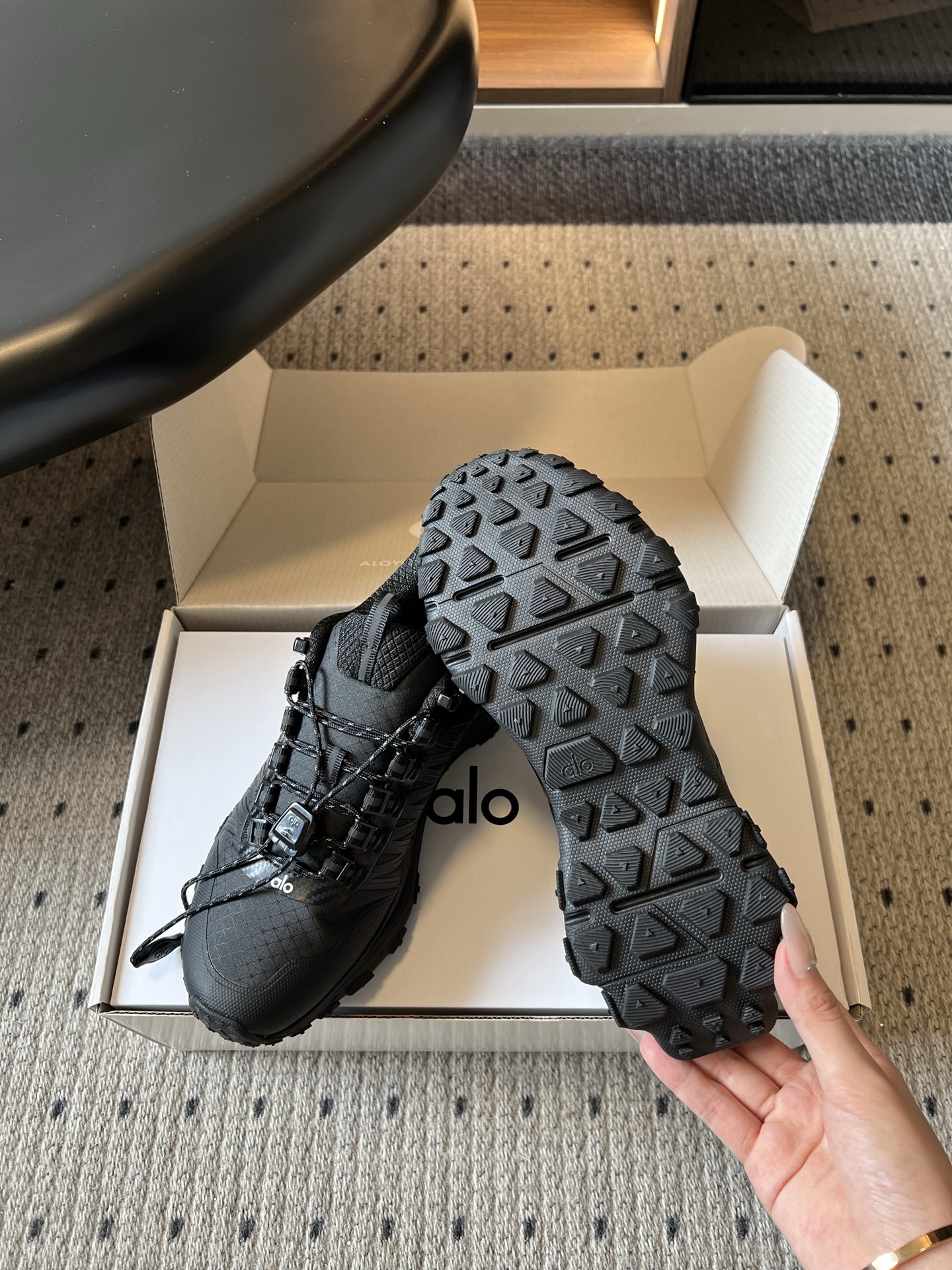 알로 커스텀 원단 메시 어퍼 기능성 남성 스니커즈 108185 이미지 3