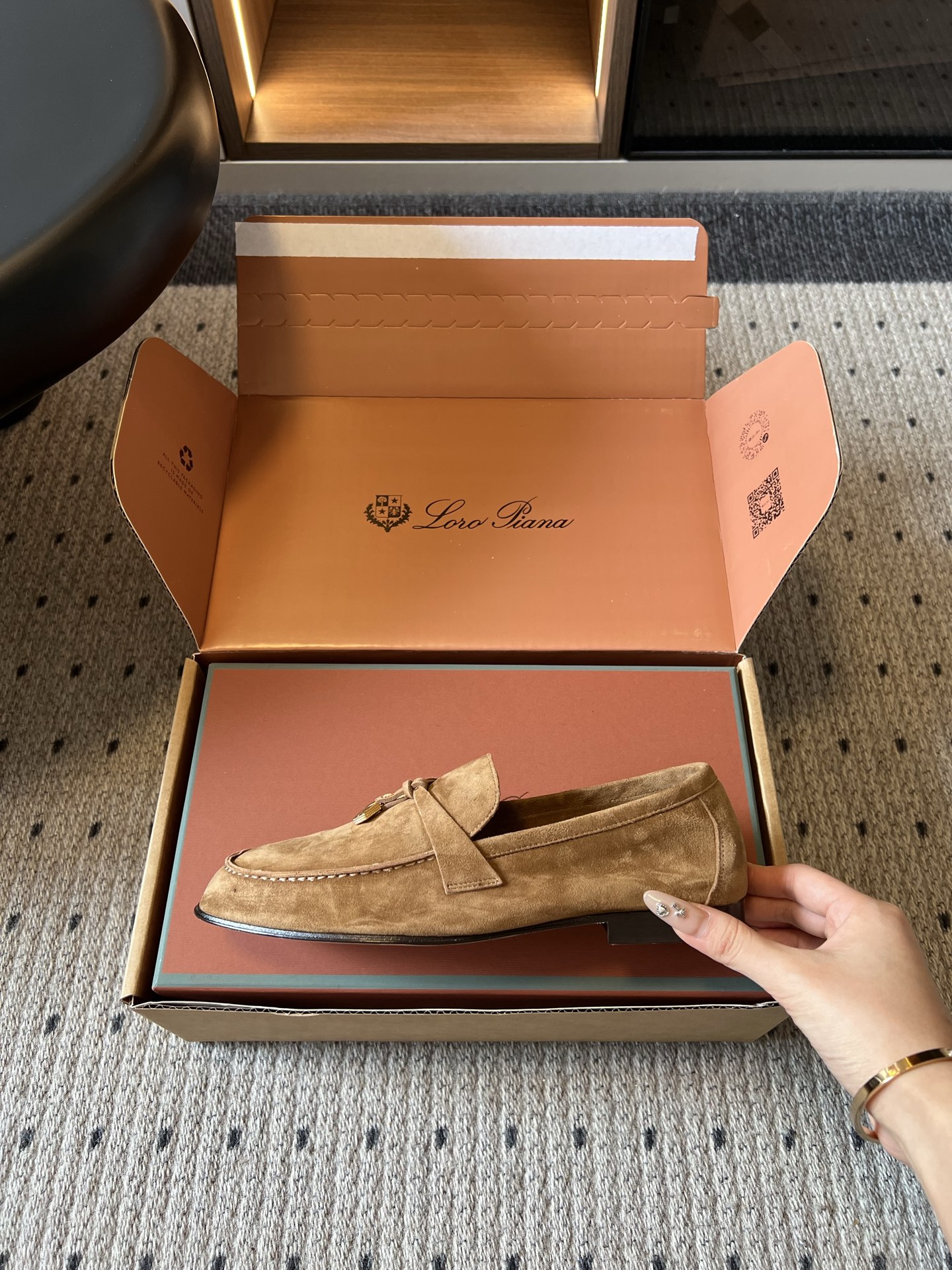 로로피아나 신발 155586 Loro Piana Loafers 상세 이미지 5