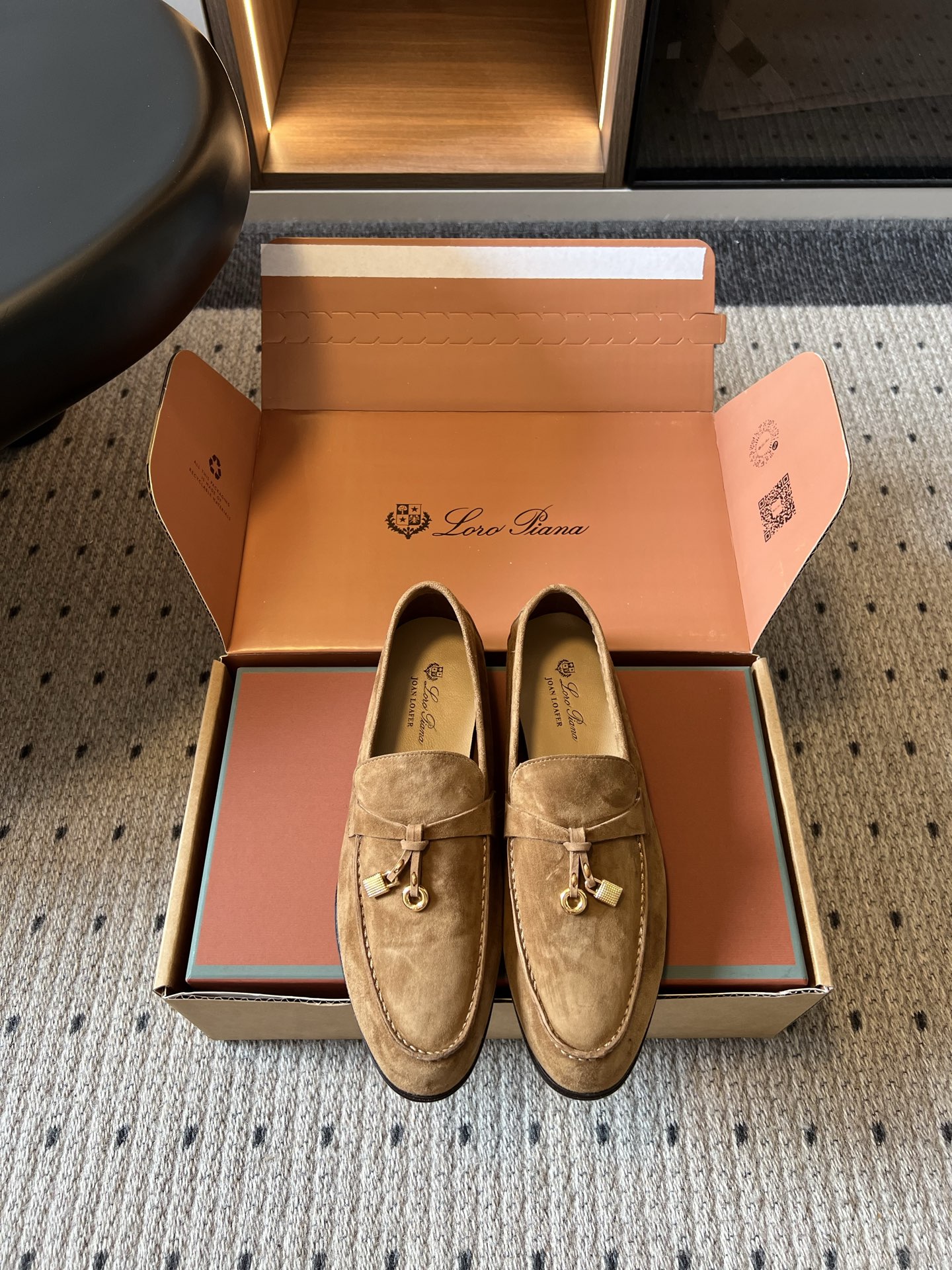 로로피아나 신발 155586 Loro Piana Loafers