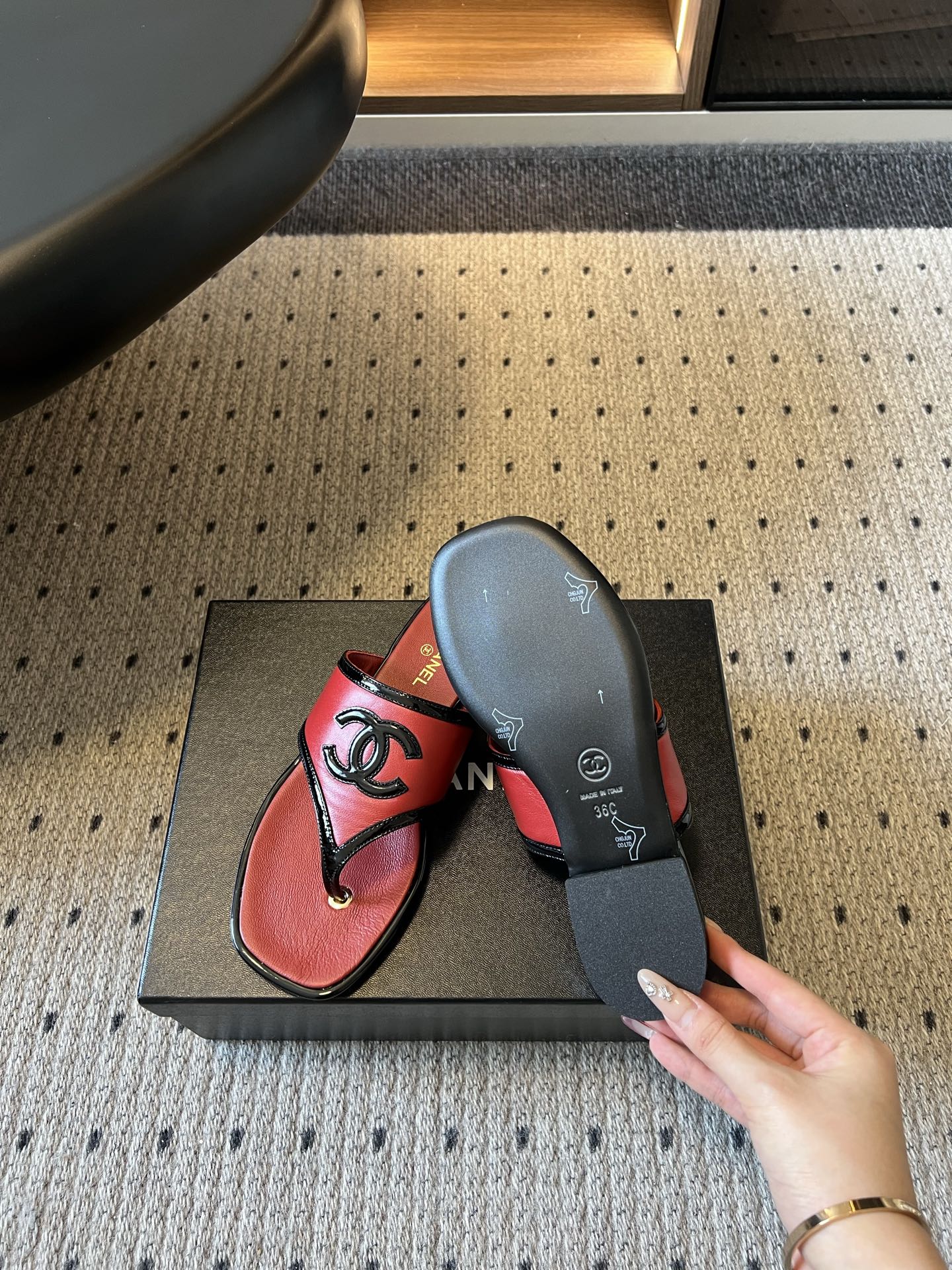 샤넬 신발 155484 Chanel Sandals 상세 이미지 3