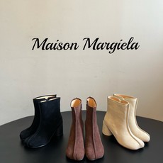 G077顶级品质Maison Margiel新款粗跟拉链短靴 自带清冷复古高级氛围感,简约鞋型格调出众,圆润鞋头包容脚型 G077顶级品质Maison Margiel新款粗跟拉链短靴 自带清冷复古高级氛围感,简约鞋型格调出众,圆润鞋头包容脚型