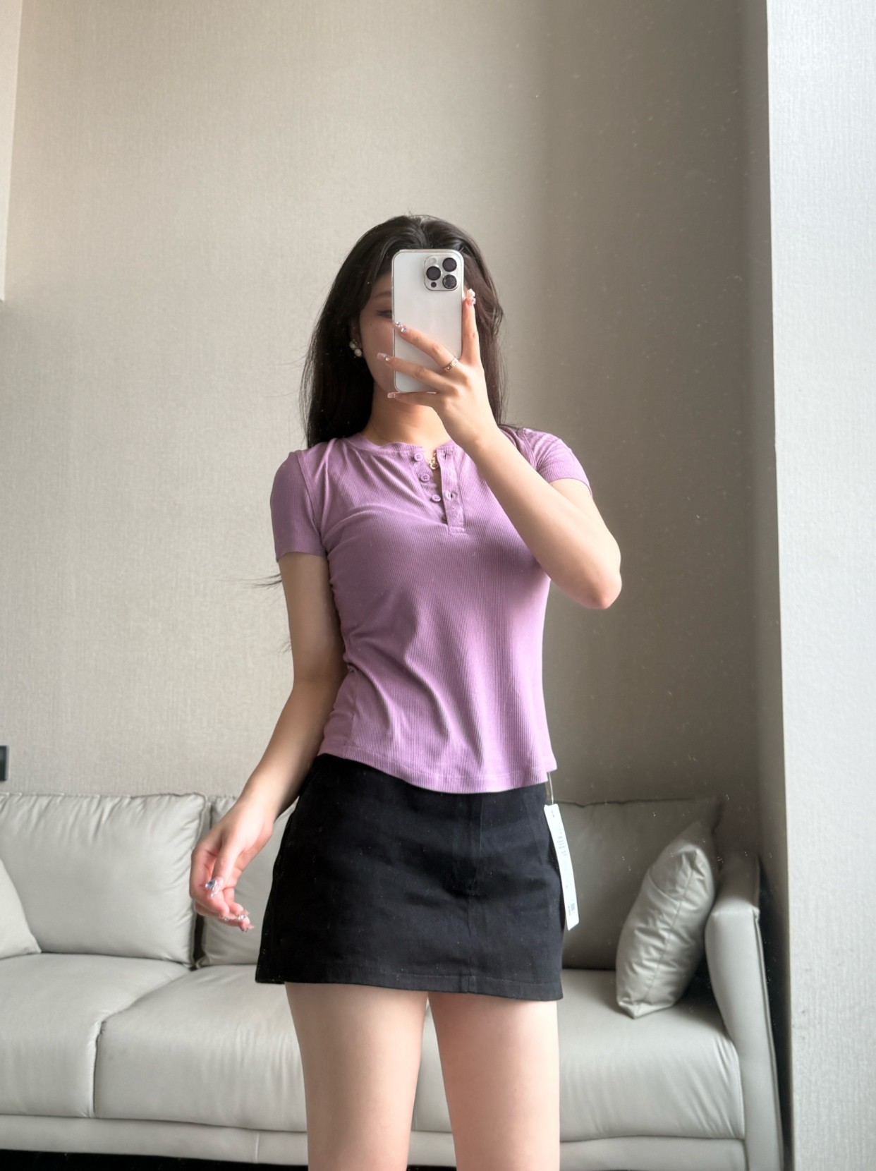 Lululemon Hold Tight t-shirt everyday purple yoga