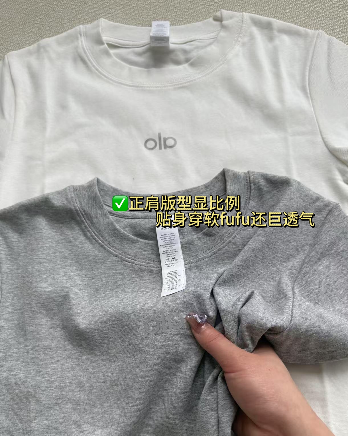 Alo t-shirt everyday gray yoga