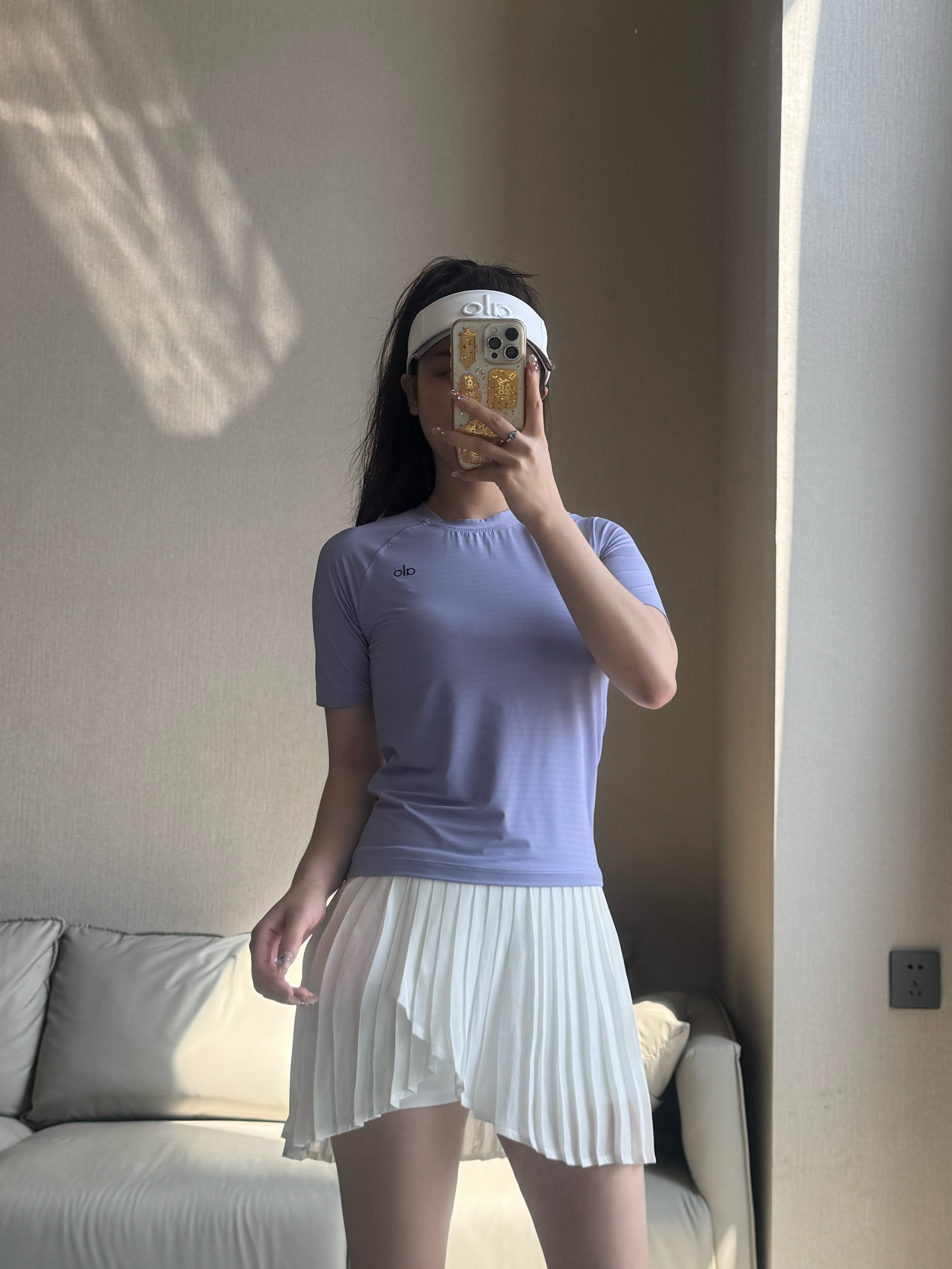 Alo t-shirt everyday lavender yoga