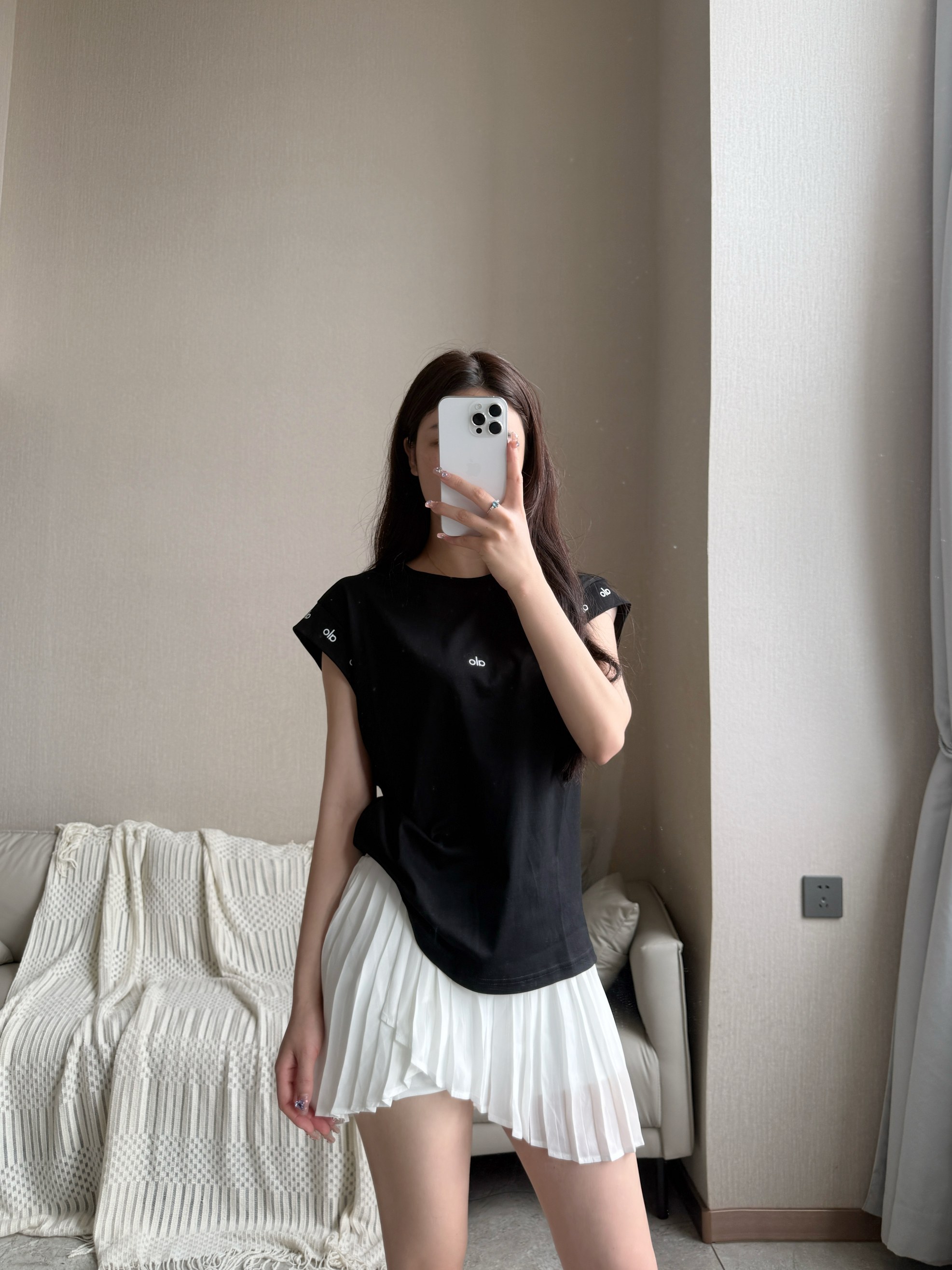 Alo t-shirt everyday black yoga