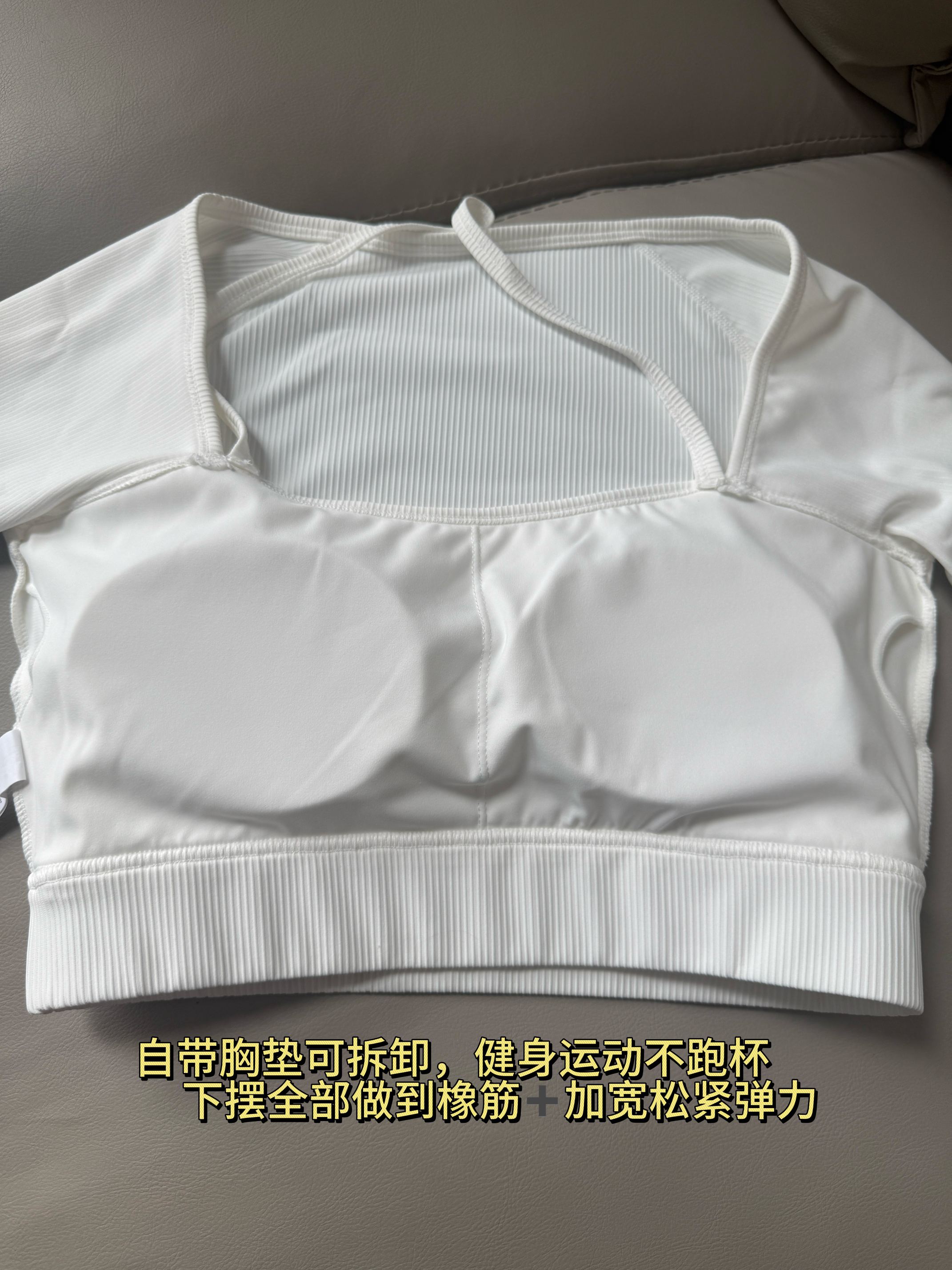 Alo Shorts Aloyoga Women s Yoga Cycling Long Sleeve Suit Top Sling Fake Two-Piece One-Piece Bra Pad