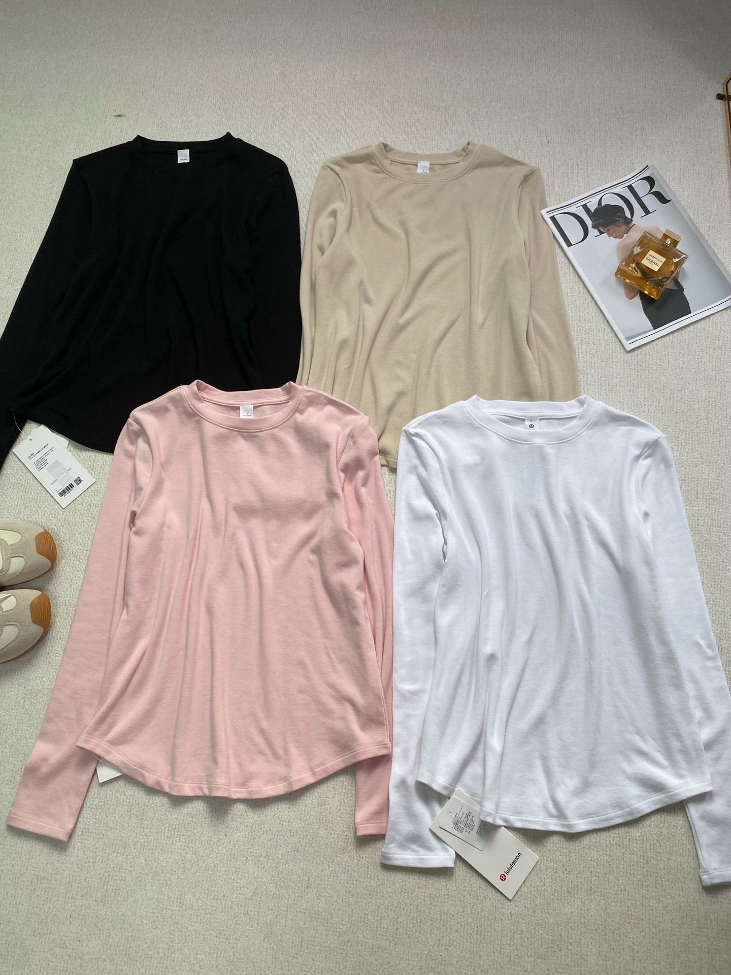 Lululemon long sleeve lounge black yoga
