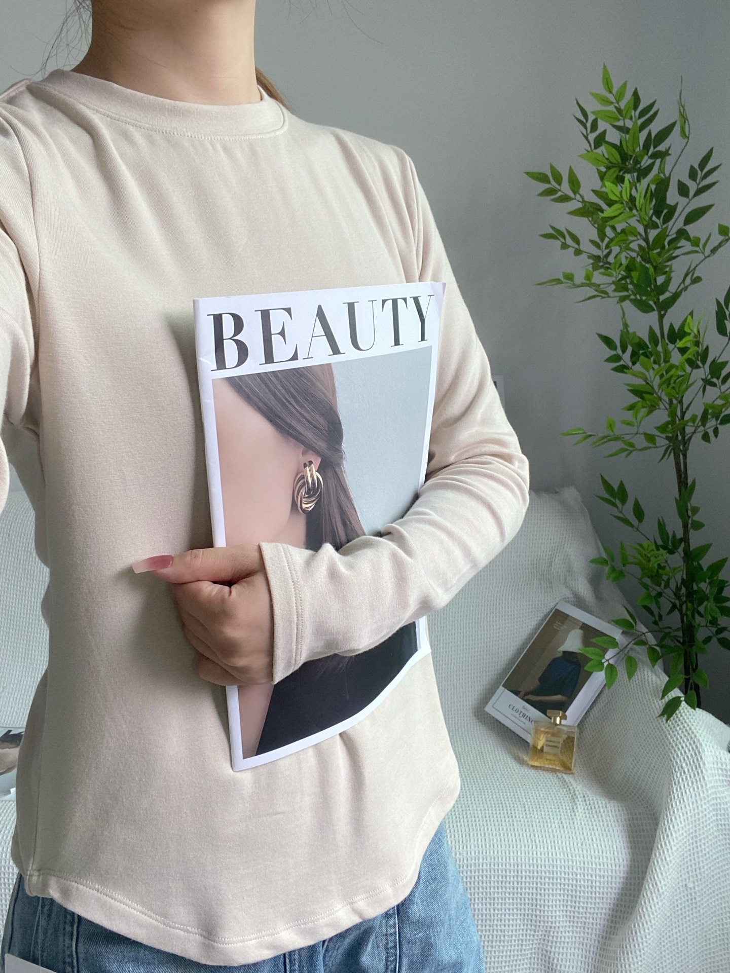 Lululemon long sleeve everyday cream yoga