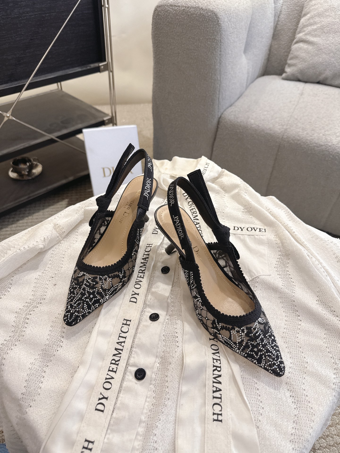 Dior Dior 迪奥 织带 猫跟 凉鞋 Dior 高贵优雅的最 段位 随意对比验货 J'Adior刺绣饰带 蝴蝶结鞋