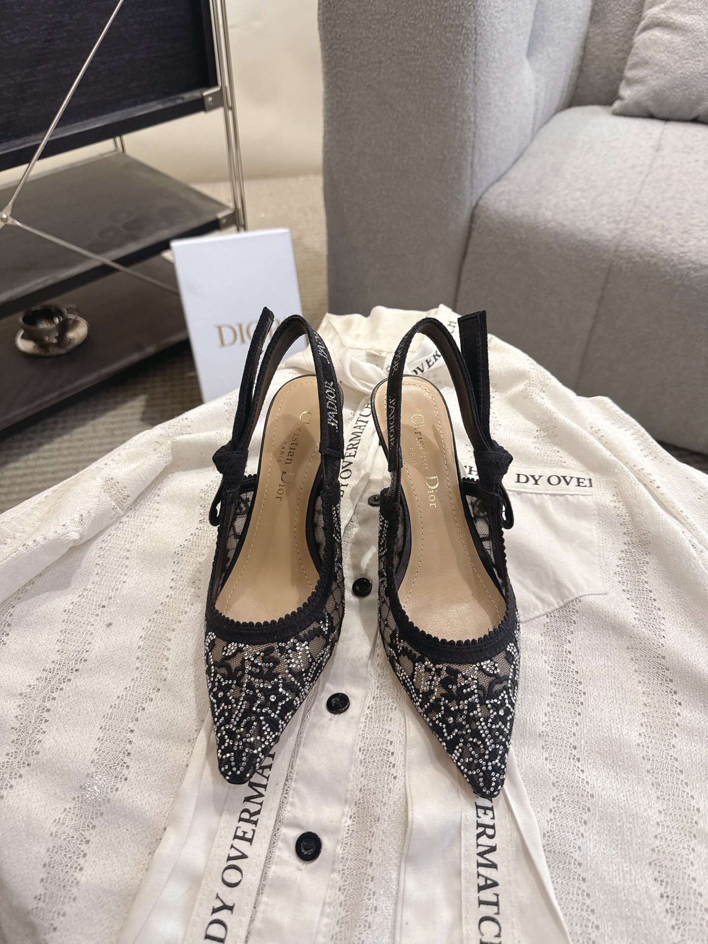 Dior Dior 迪奥 织带 猫跟 凉鞋 Dior 高贵优雅的最 段位 随意对比验货 J'Adior刺绣饰带 蝴蝶结鞋