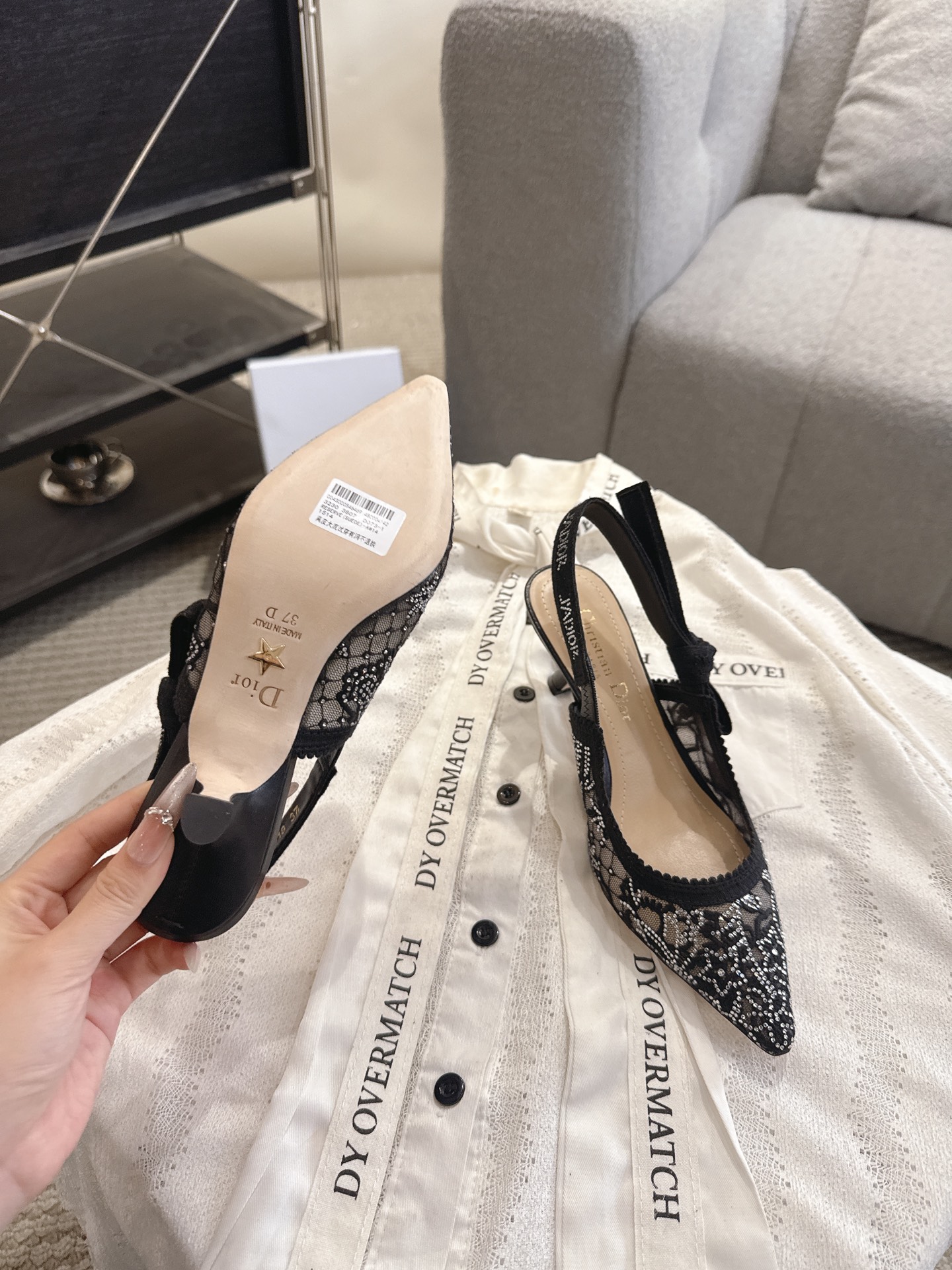 Dior Dior 迪奥 织带 猫跟 凉鞋 Dior 高贵优雅的最 段位 随意对比验货 J'Adior刺绣饰带 蝴蝶结鞋