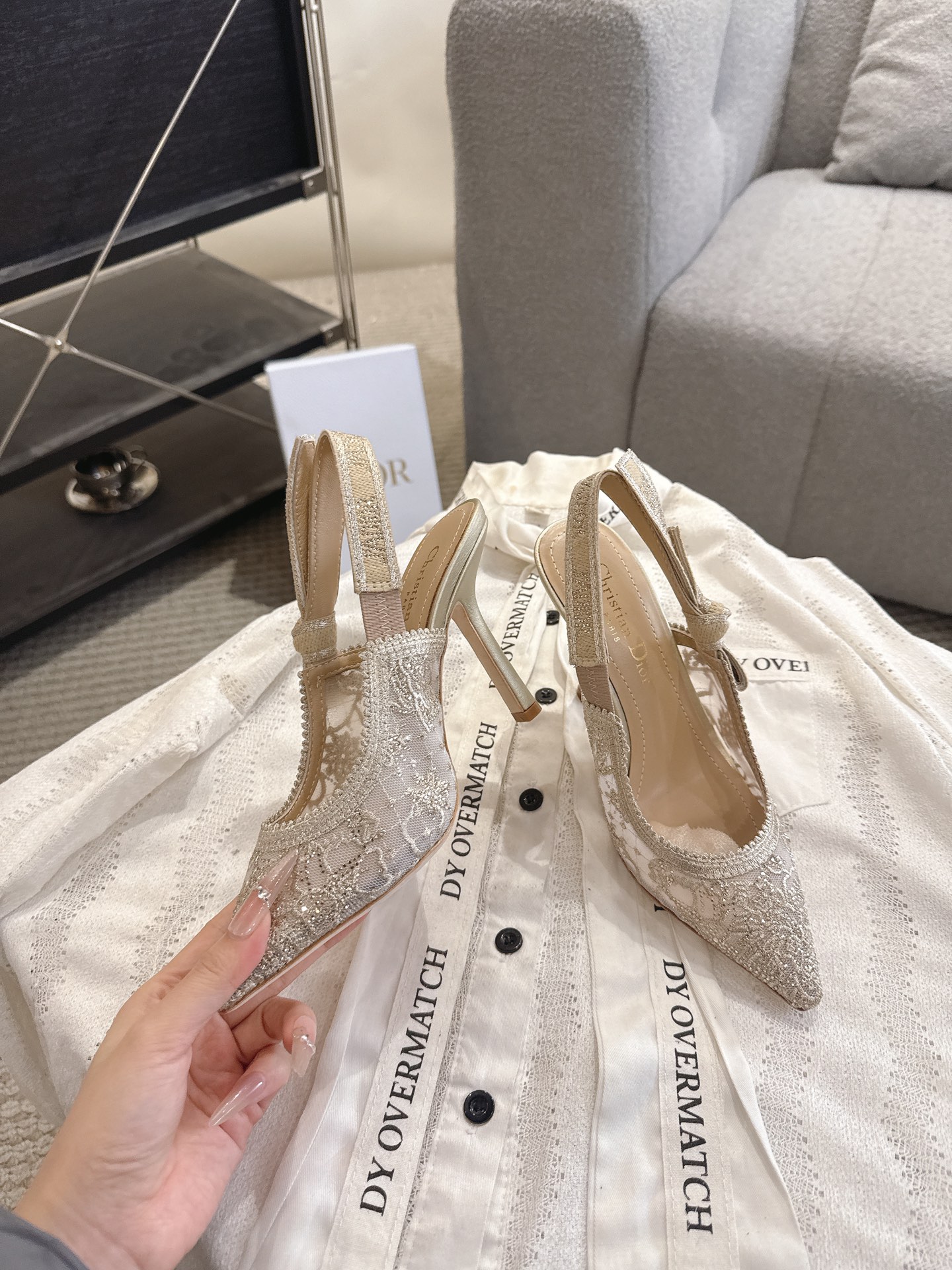 Dior Dior 迪奥 织带 猫跟 凉鞋 Dior 高贵优雅的最 段位 随意对比验货 J'Adior刺绣饰带 蝴蝶结鞋