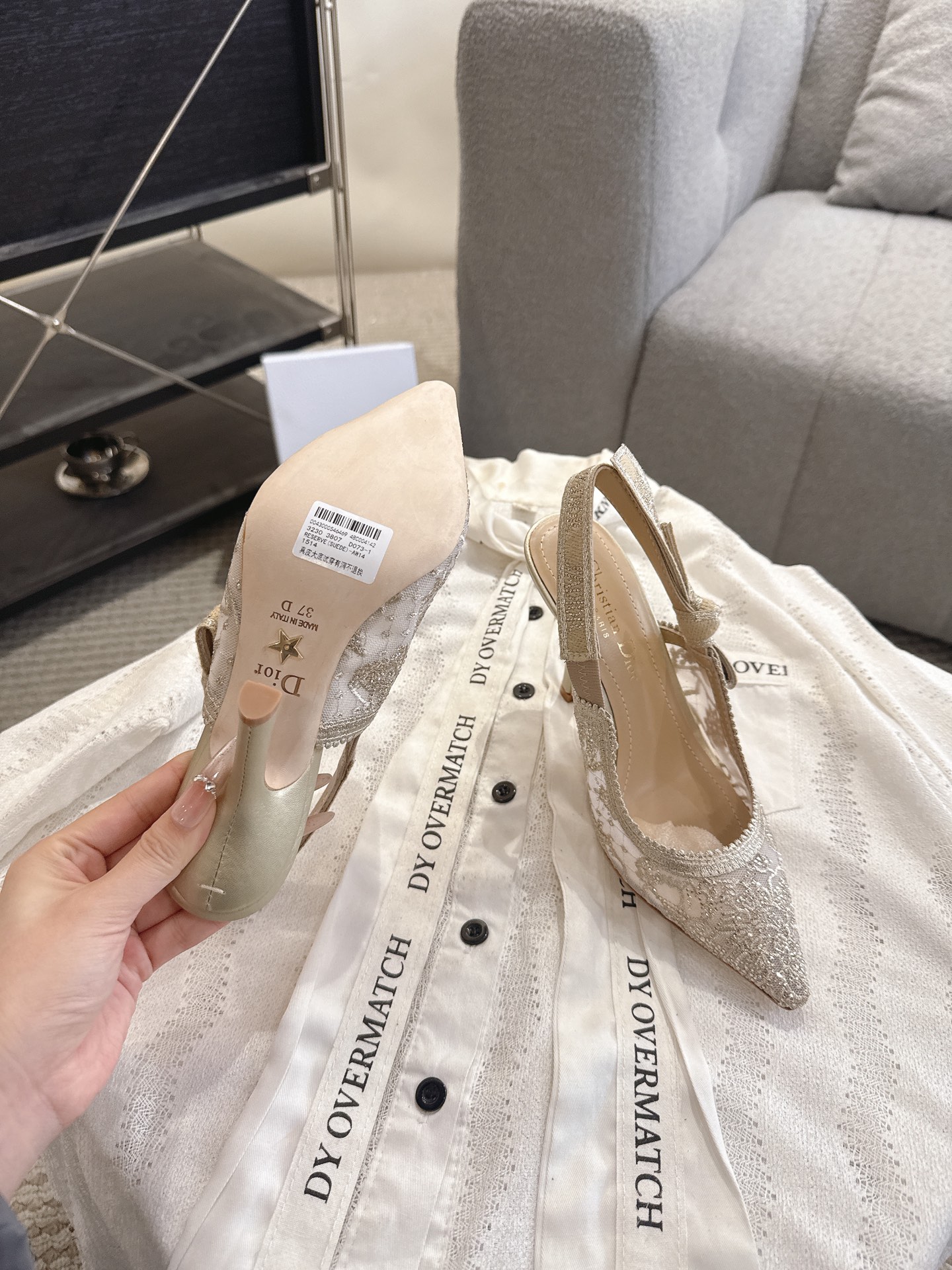 Dior Dior 迪奥 织带 猫跟 凉鞋 Dior 高贵优雅的最 段位 随意对比验货 J'Adior刺绣饰带 蝴蝶结鞋