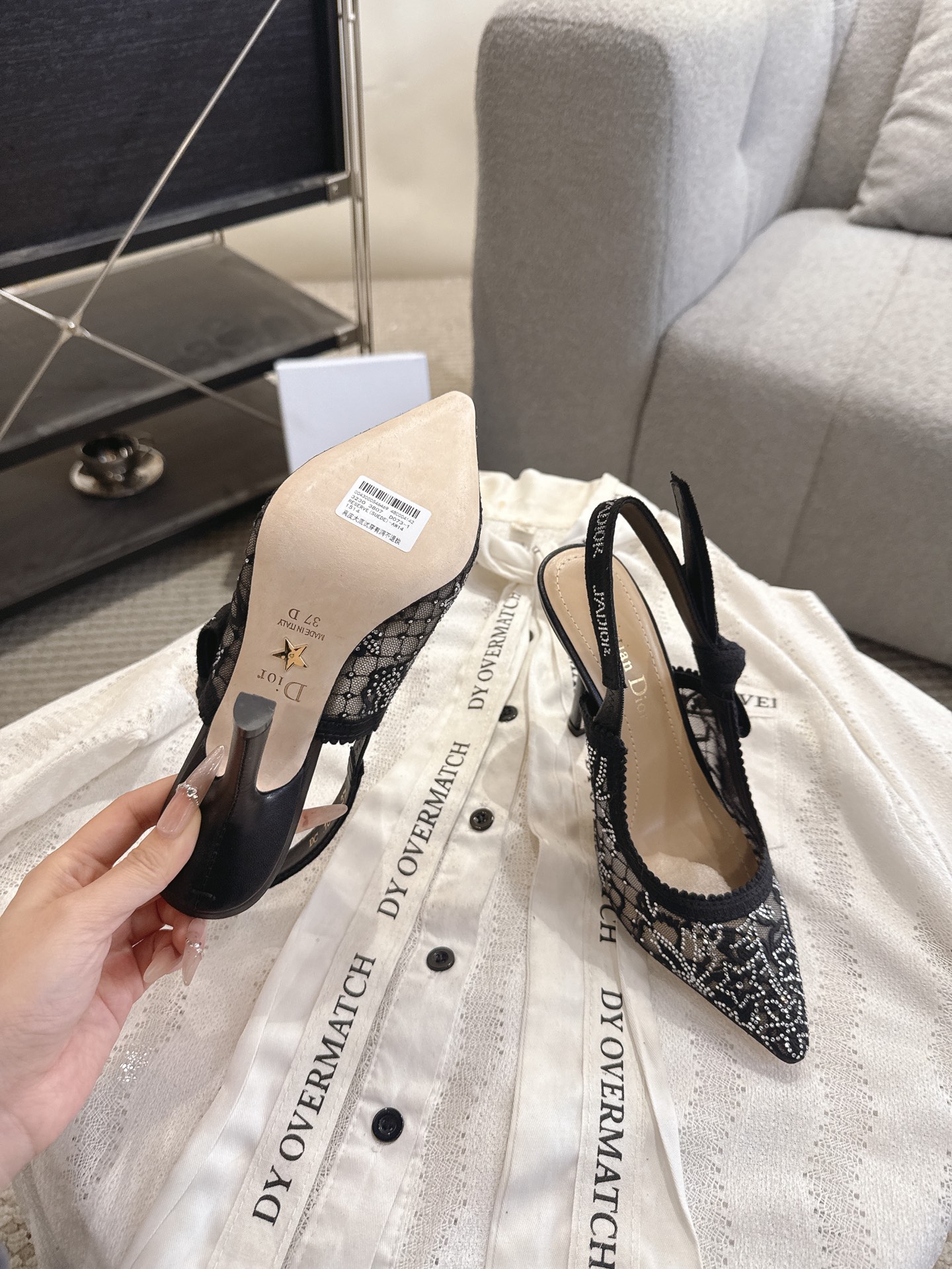 Dior Dior 迪奥 织带 猫跟 凉鞋 Dior 高贵优雅的最 段位 随意对比验货 J'Adior刺绣饰带 蝴蝶结鞋