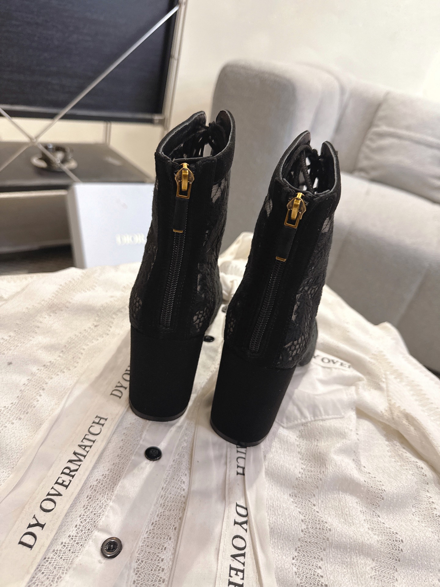Dior J'ADIOR 刺绣提花 网靴迪奥 Dior 2026春夏最新色 Jardin d’Hiver 提花刺绣字母logo高跟蝴蝶结拼色女鞋 市场 高端版本