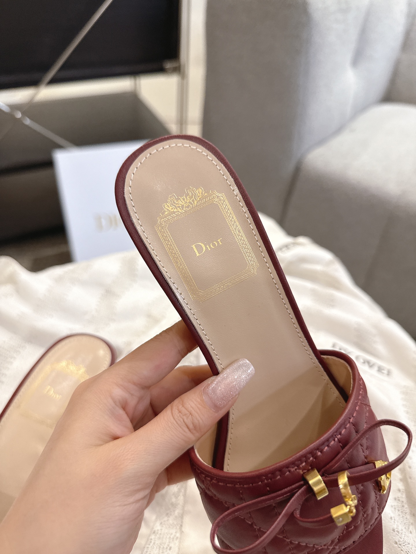 Dior women's shoes Dior 2026 NewBallet CD — photo 5