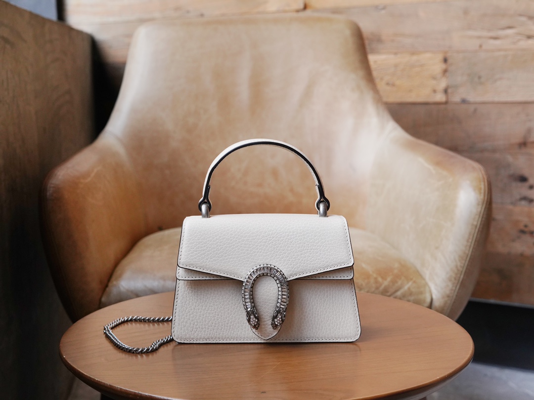 Replica 1:1
 Gucci Dionysus Bags Handbags White Fall Collection Mini