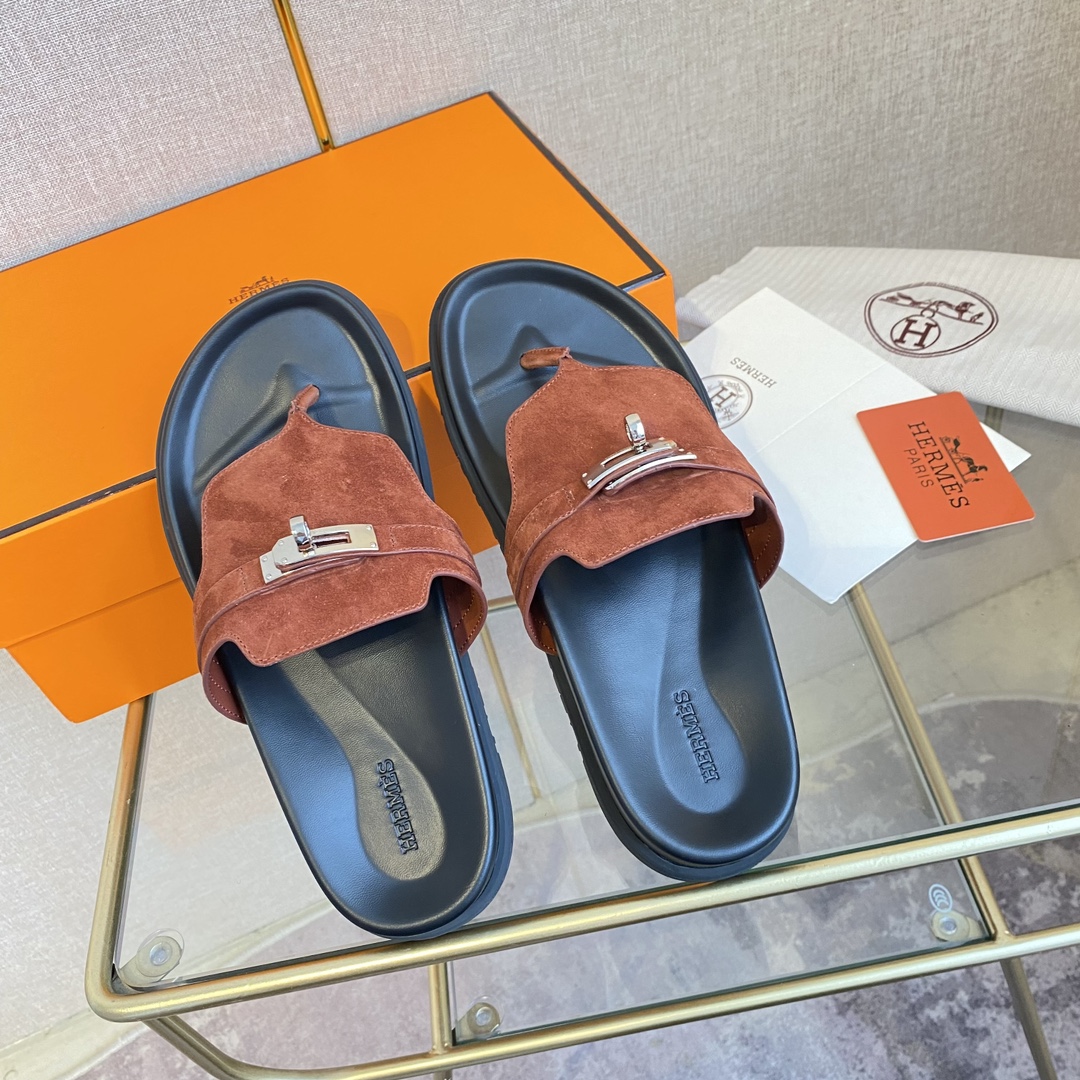 Replica Shop
 Hermes Shoes Sandals Unisex Men Spring/Summer Collection Casual