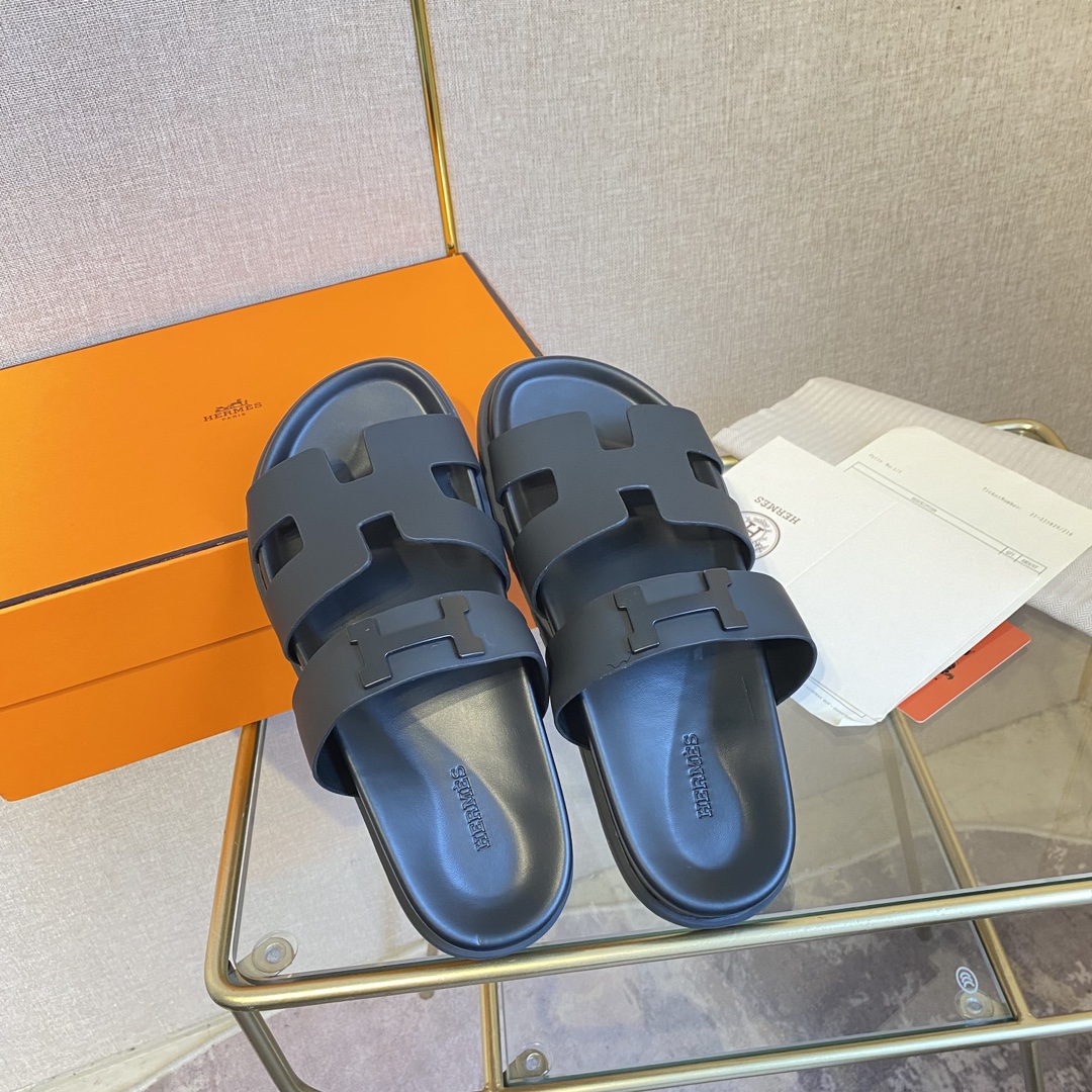 Hermes Shoes Sandals Unisex Men Spring/Summer Collection Casual