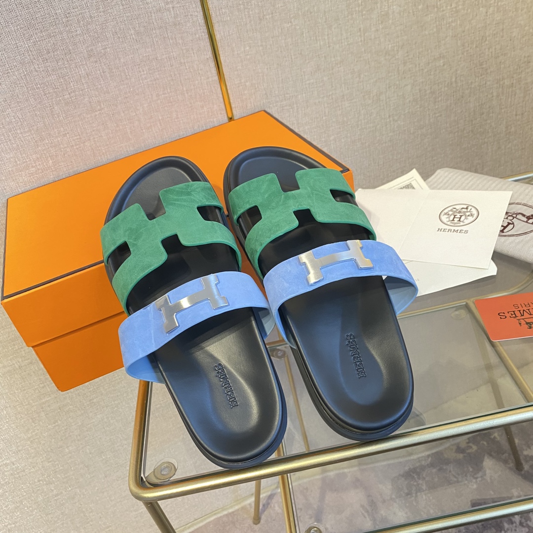 Hermes Chaussures Sandales Unisexe Collection printemps – été Peu importe