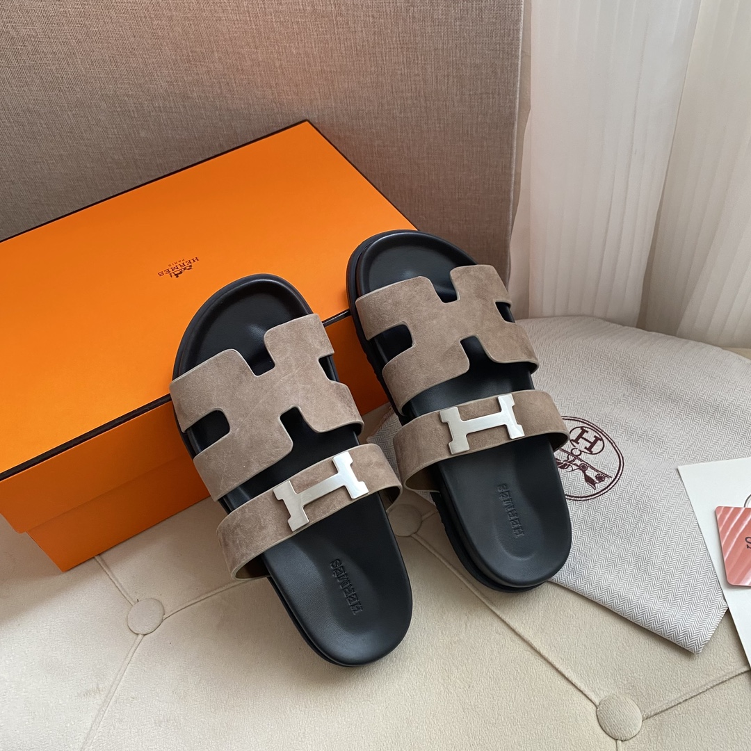 Copy AAA+
 Hermes Shoes Sandals Unisex Men Spring/Summer Collection Casual