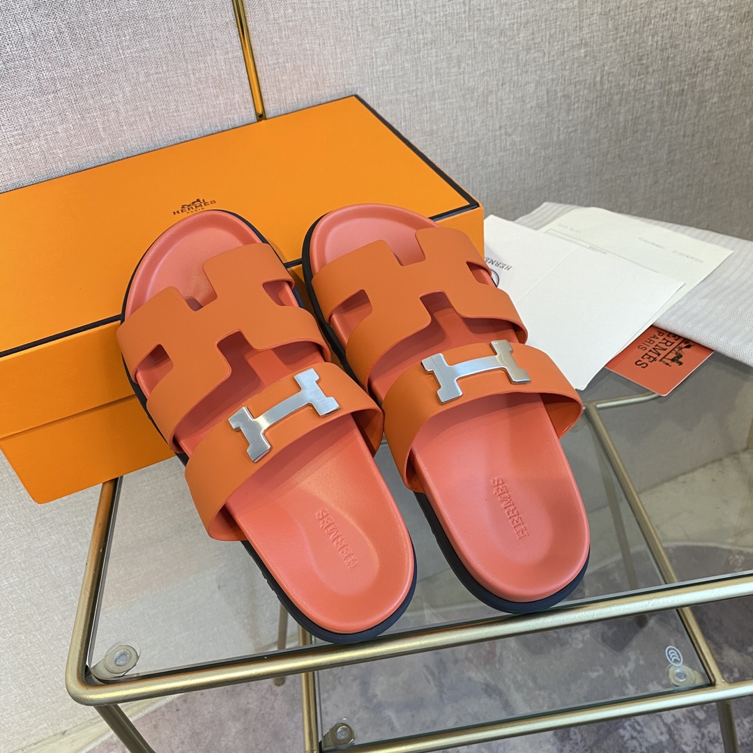 Hermes Shoes Sandals Unisex Men Spring/Summer Collection Casual