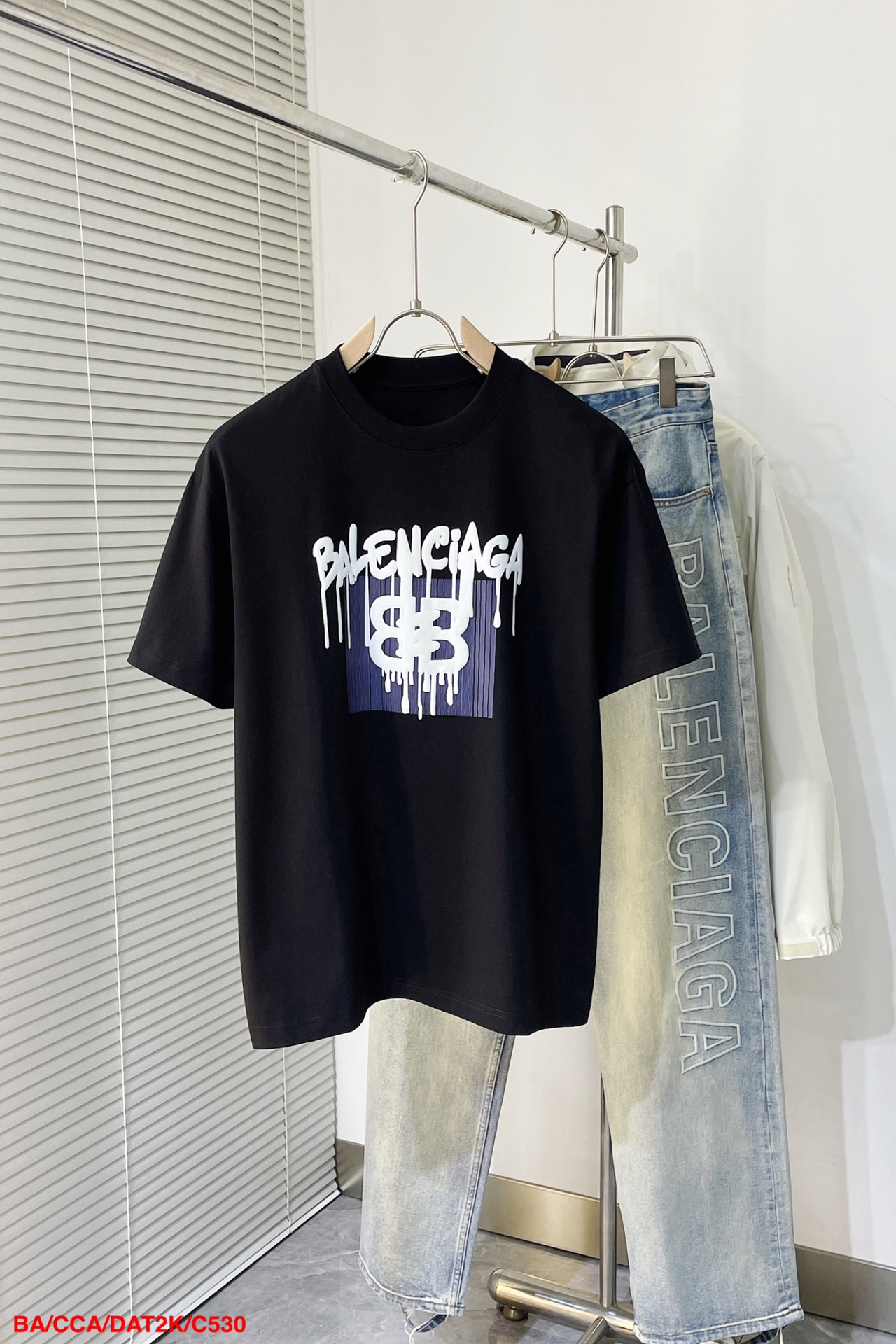 Balenciaga Kleding T-Shirt Unisex Lente/Zomercollectie Korte mouw