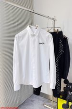 Dior Good
 Clothing Shirts & Blouses Black White Men Cotton Fall Collection