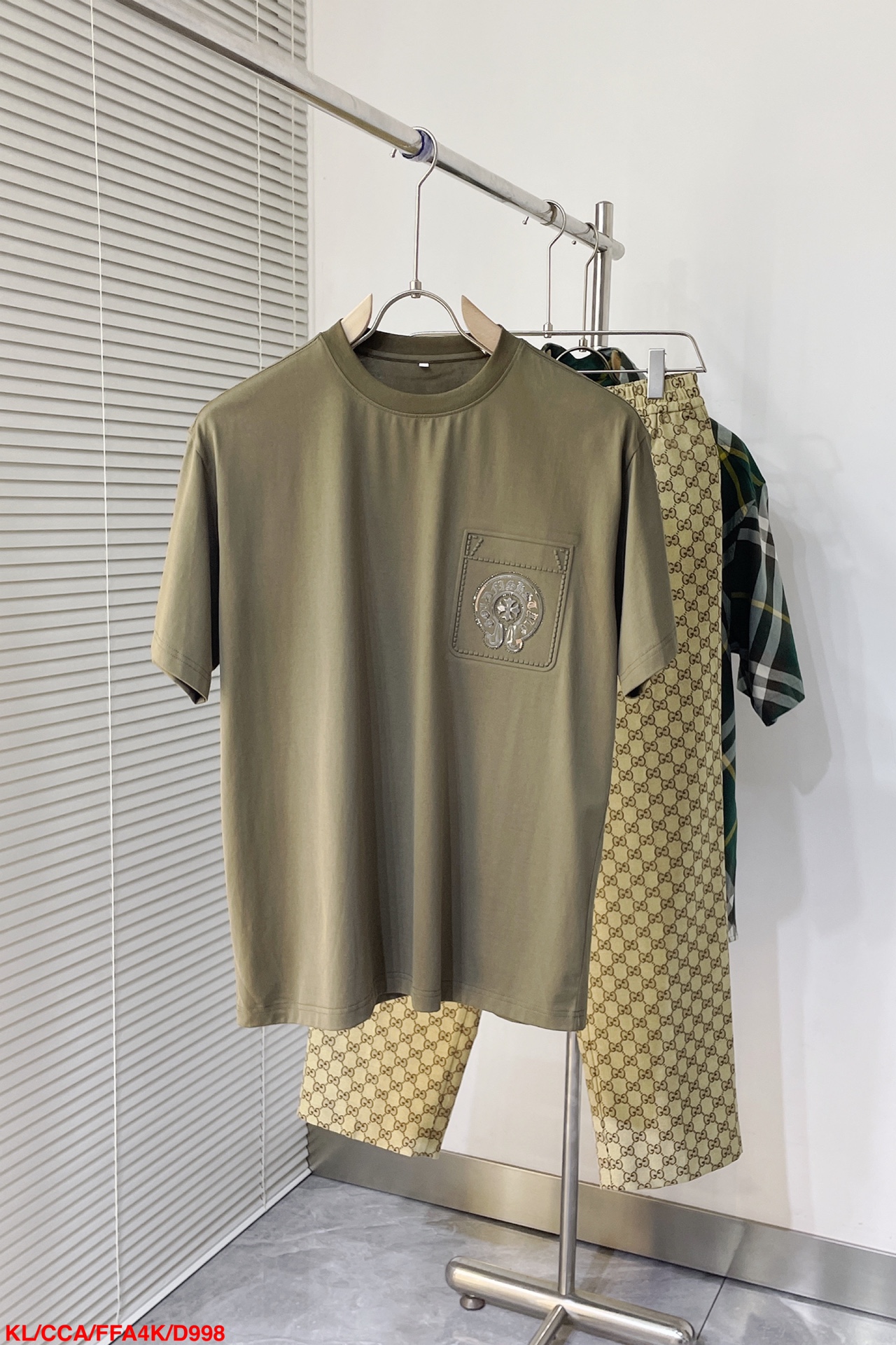 Chrome Hearts Clothing T-Shirt Men Spring/Summer Collection Fashion Short Sleeve