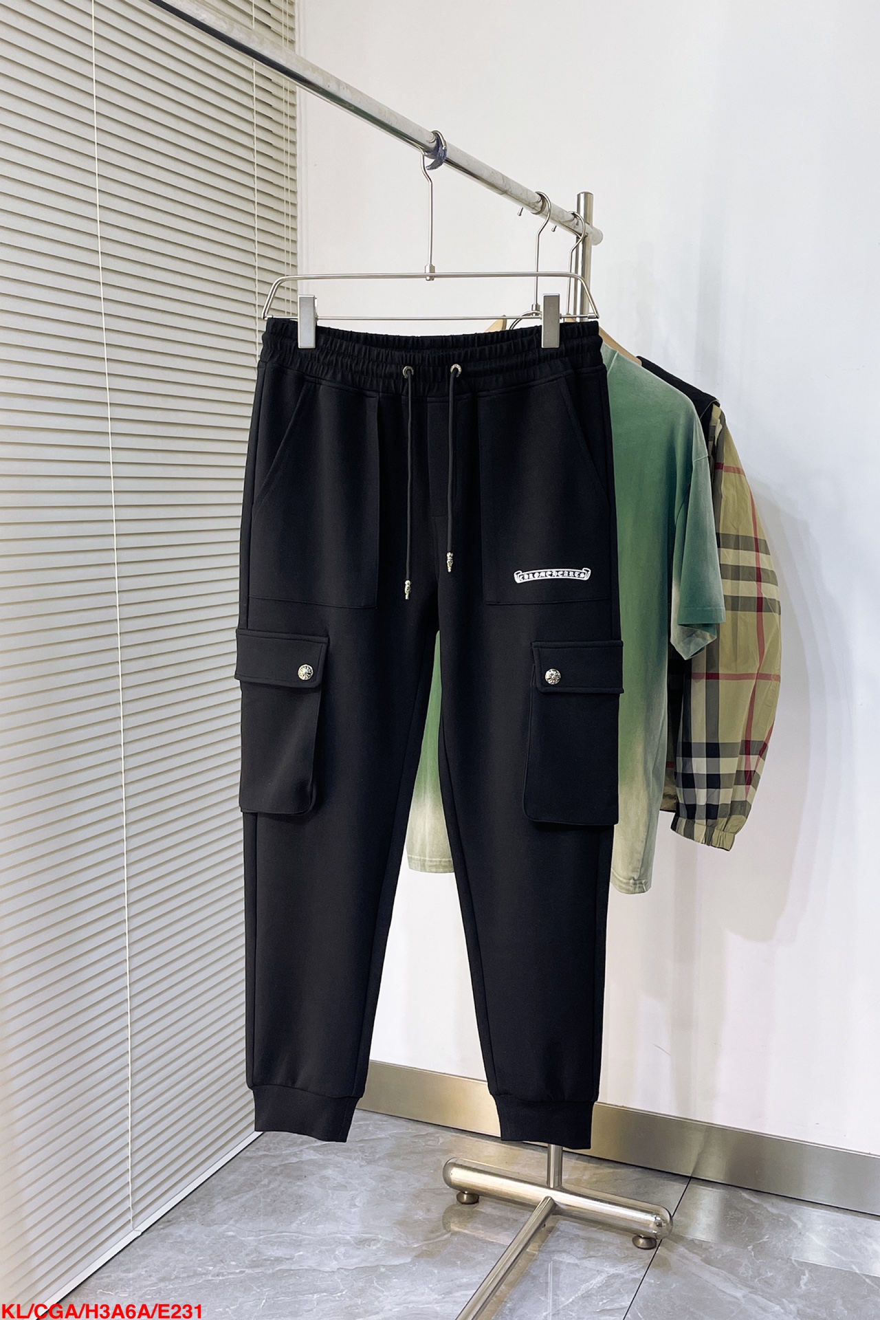 Chrome Hearts Clothing Pants & Trousers Spring/Summer Collection Fashion Casual