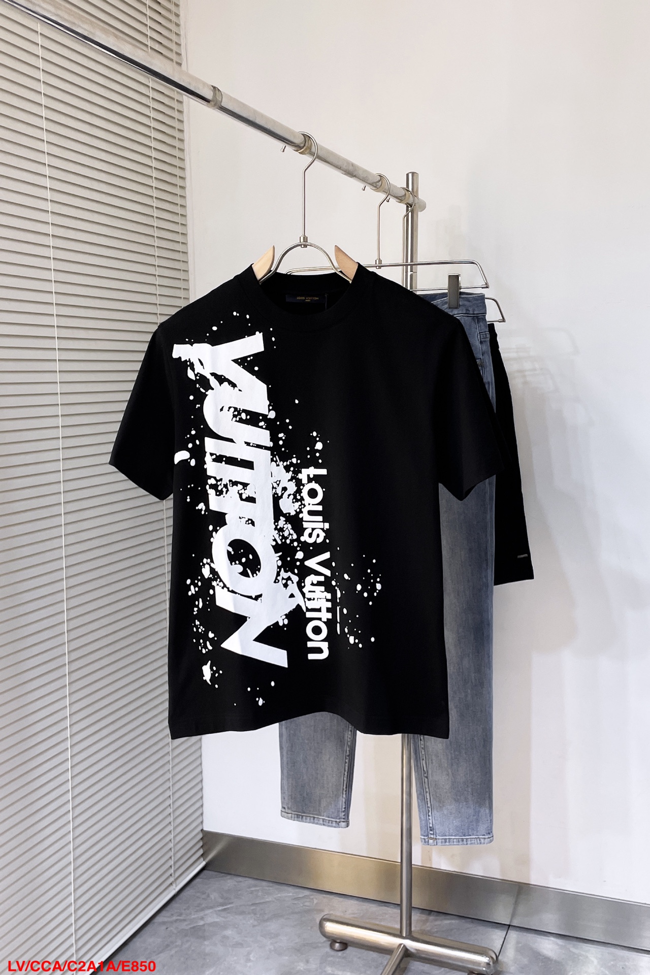 Louis Vuitton Cheap
 Clothing T-Shirt Men Cotton Spring/Summer Collection Fashion Short Sleeve