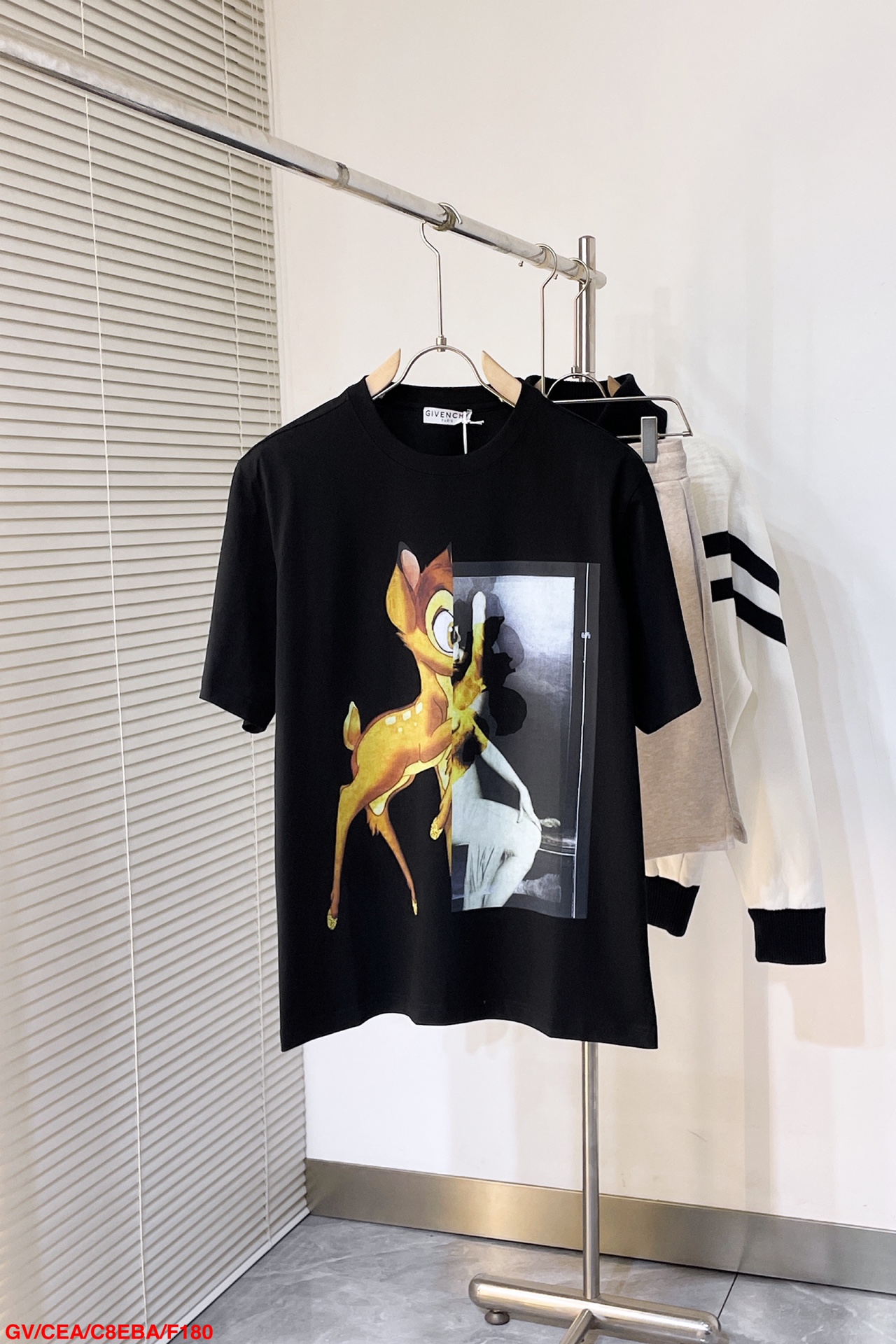 Givenchy Clothing T-Shirt Printing Unisex Cotton Summer Collection Fashion Short Sleeve