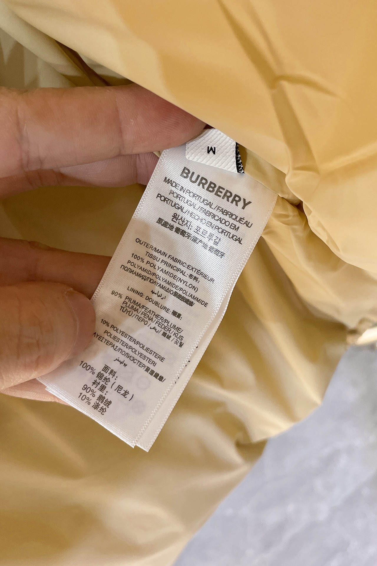 H488BRBURBERRY/巴宝莉男士连帽3M反光羽绒服！英国皇室御用品牌！英国以及欧洲等国的高端限定