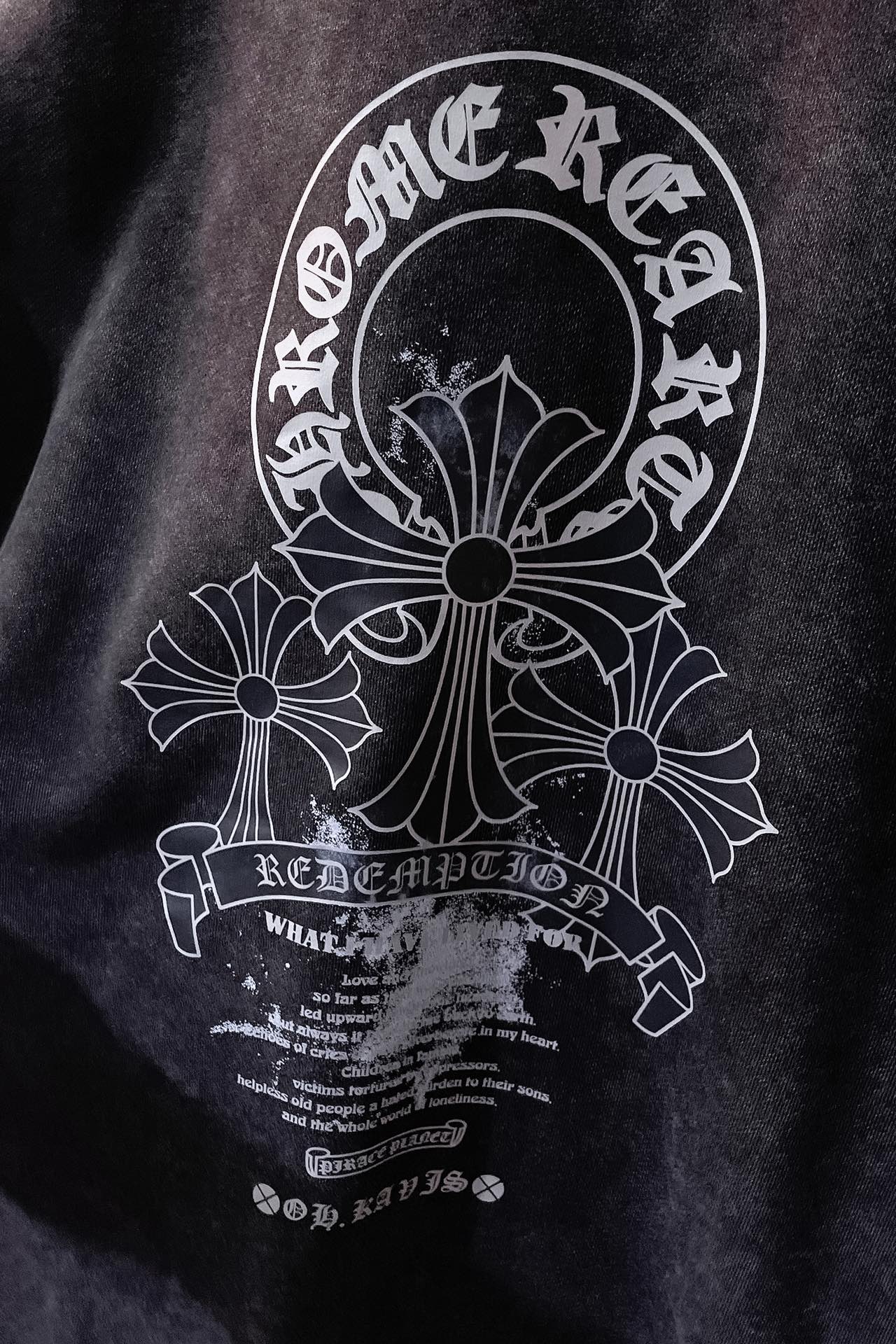   I052 KL🔥Come Hearts 秋季！皮牌刺绣字母棉质短袖，采用24s特纺紧密棉面料，下摆散