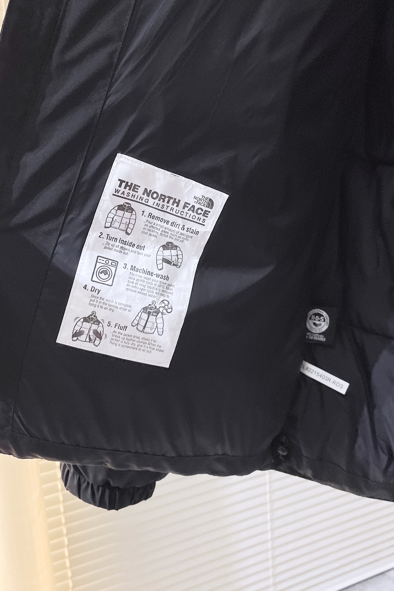 ️️️l162THTHENORTHFACE/北面24冬款三色刺绣logo连帽韩国代购防水防风鸭绒羽绒服货