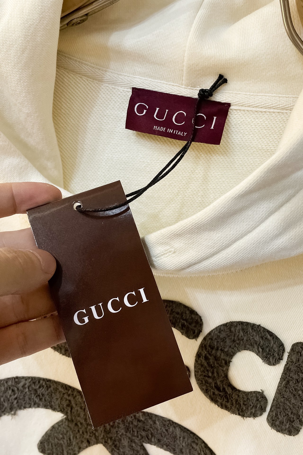   I446 GU🔥GUCCI古驰  24FW早秋新款连帽卫衣，男女同款！独特吸引人的眼球，这一款卫衣品