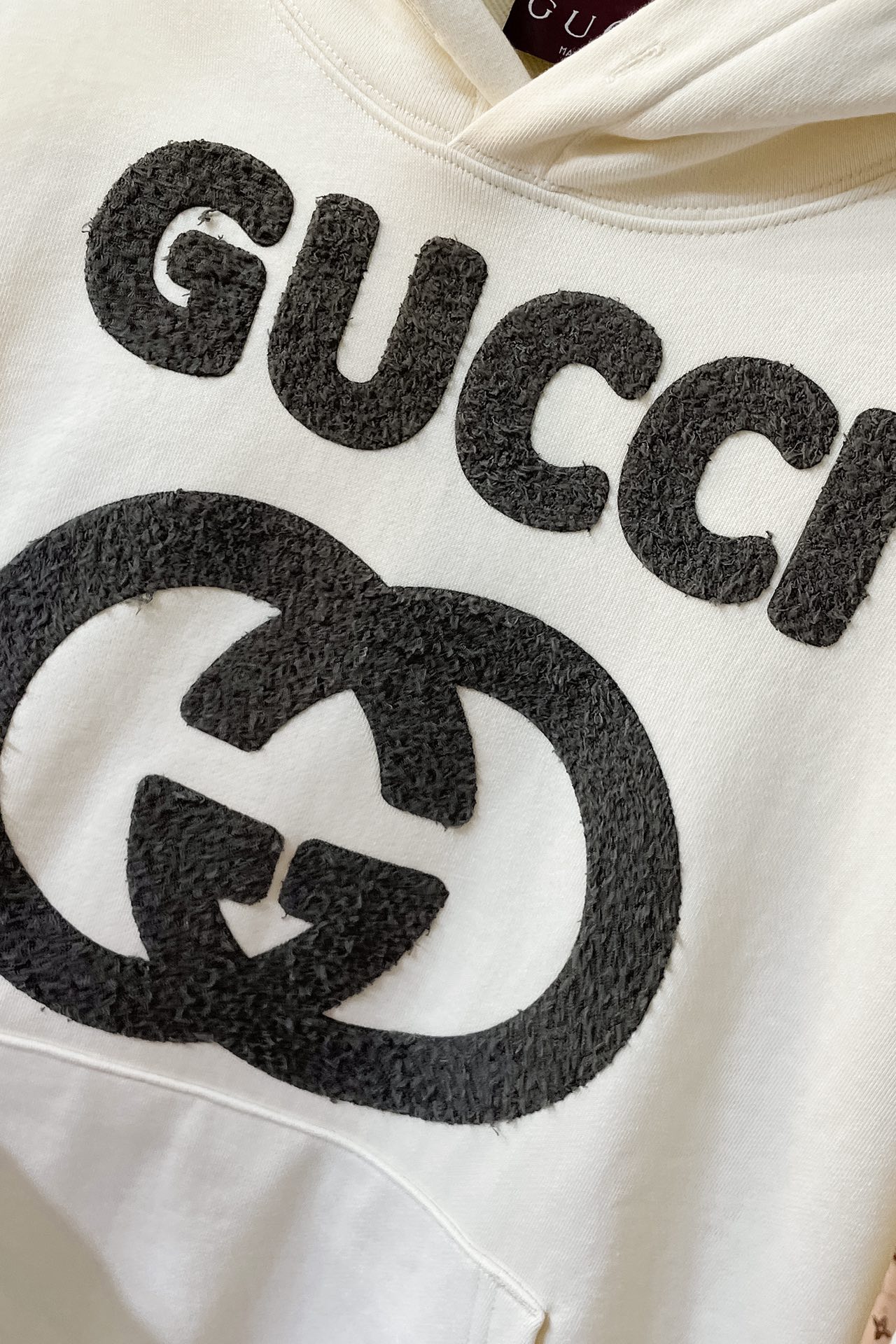  I446 GU🔥GUCCI古驰  24FW早秋新款连帽卫衣，男女同款！独特吸引人的眼球，这一款卫衣品