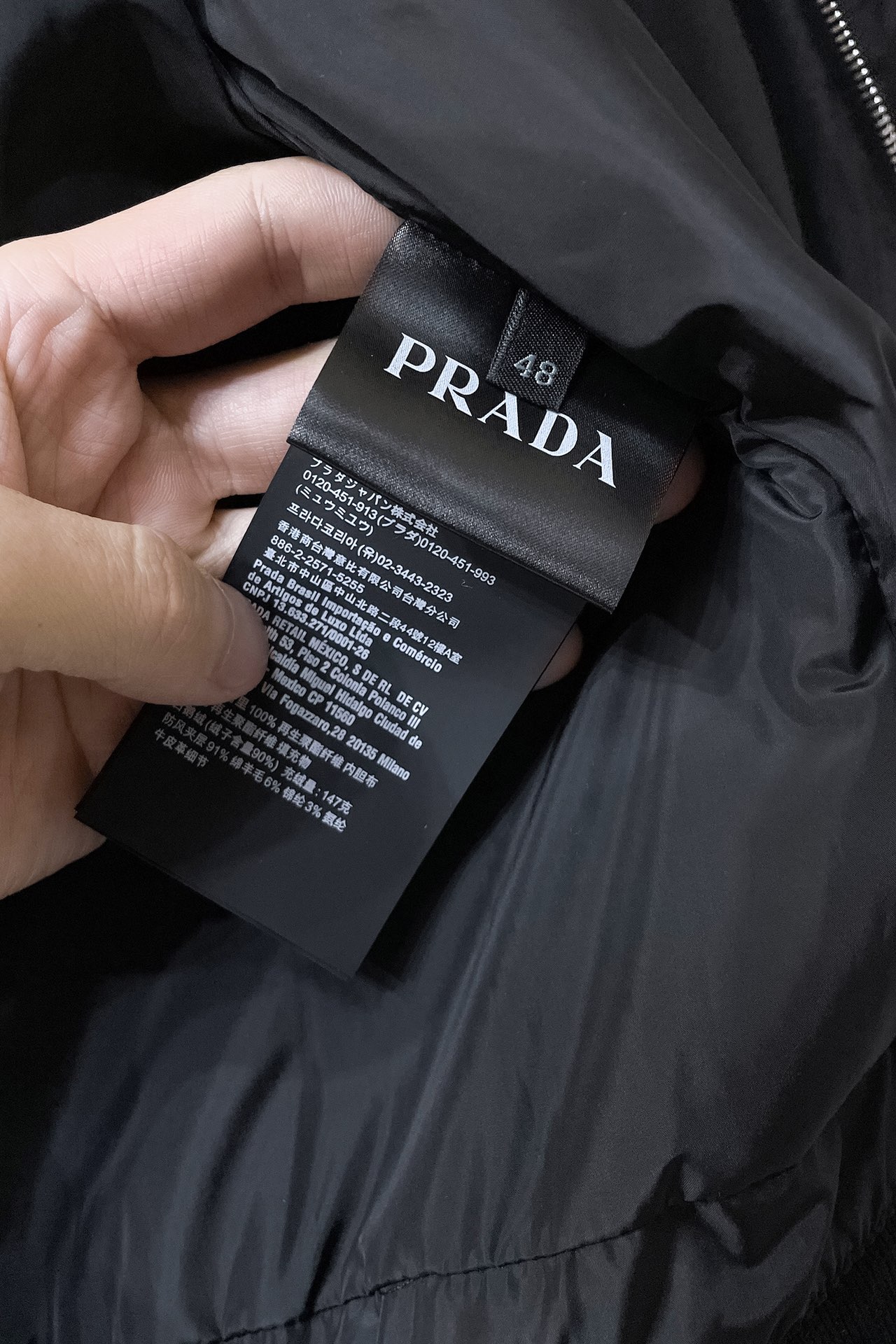 ️️️J125PRADA2024冬季新款男款！强力推荐！性价比超高的一款中公司自留系列PD冬季商务休闲防