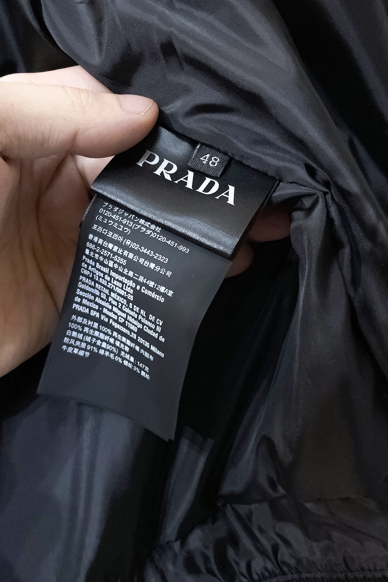 ️️️J125PRADA2024冬季新款男款！强力推荐！性价比超高的一款中公司自留系列PD冬季商务休闲防