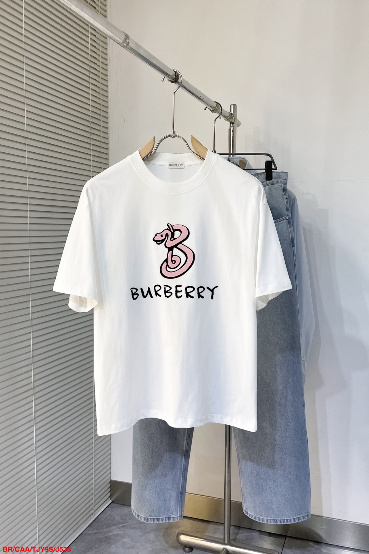 🔥 J535 BR🔥Burberry巴宝莉💥独家专供新款原单男士休闲春夏短袖 高端定制 高端版本 时尚百