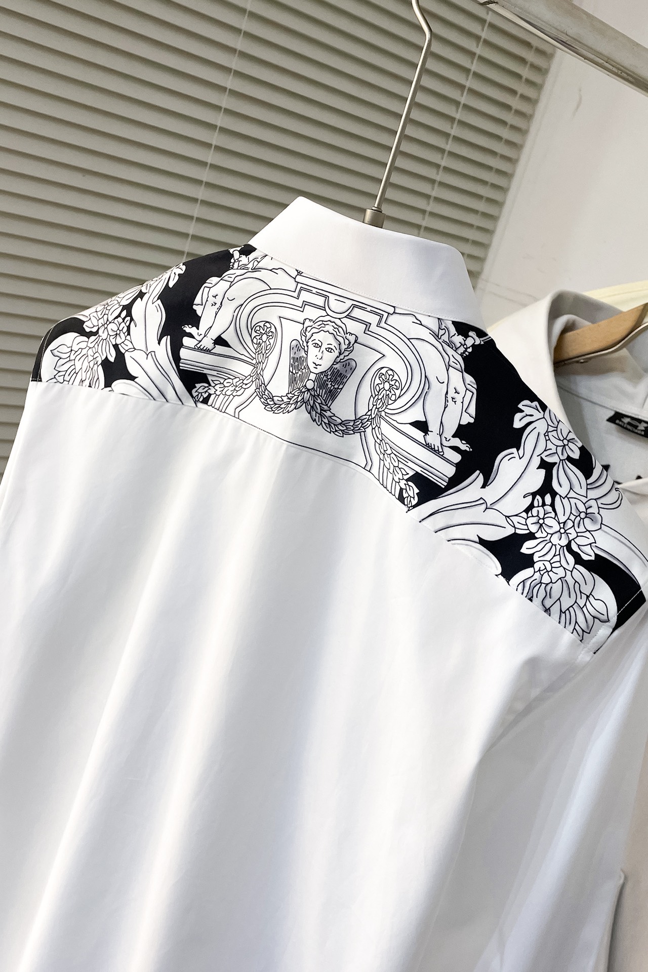 Luxurious 100% Cotton Shirt for Men: Comfortable, Original Fabric, High Quality. - 图片 8