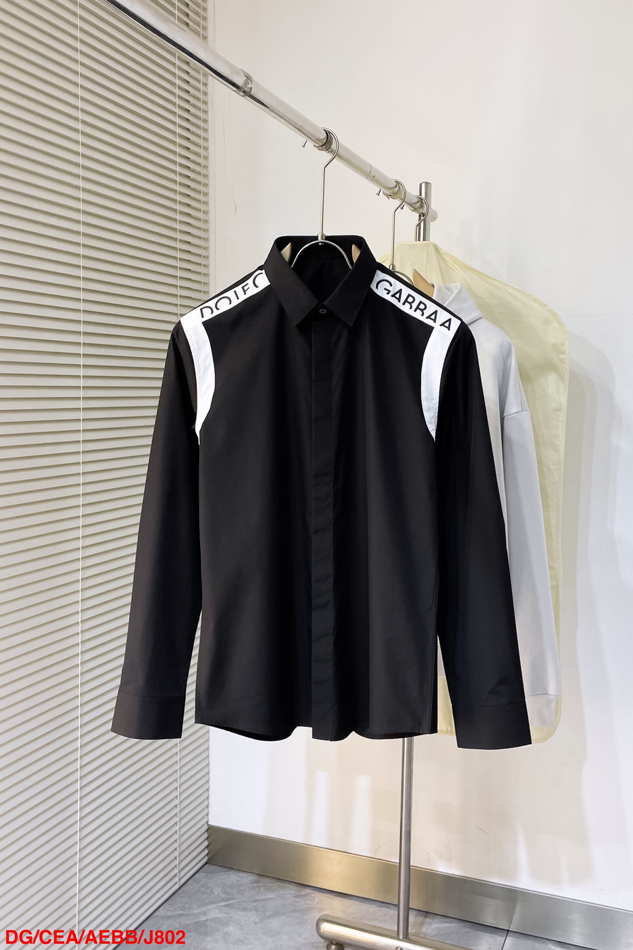 “High-End Custom Long Sleeve Shirts with Brand Element Design in Sizes 38-48” - 图片 2