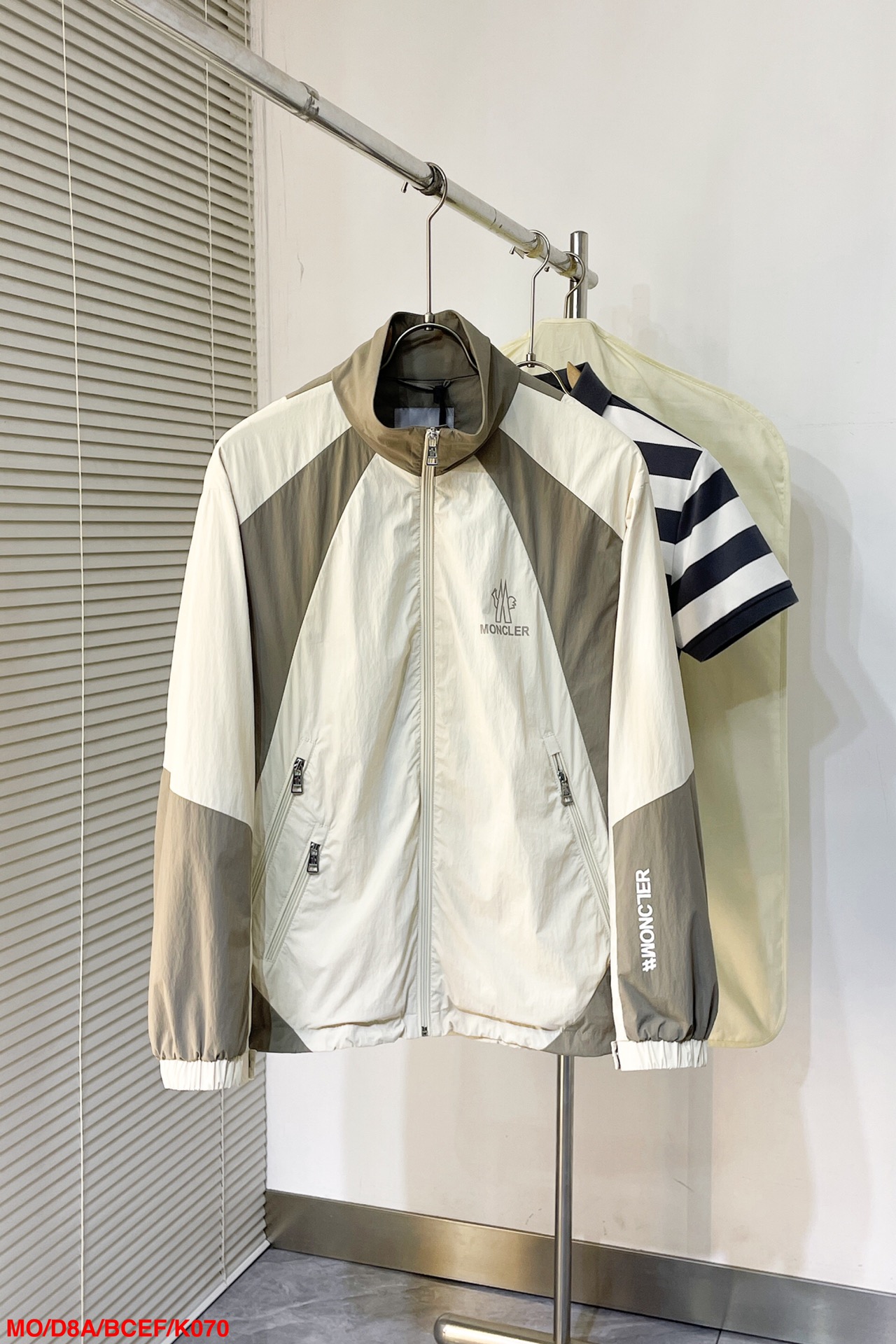  K070 MO🔥Moncler 2025ss早春新款发布立领夹克外套，春季爆款外套，穿上就是舒适自在又