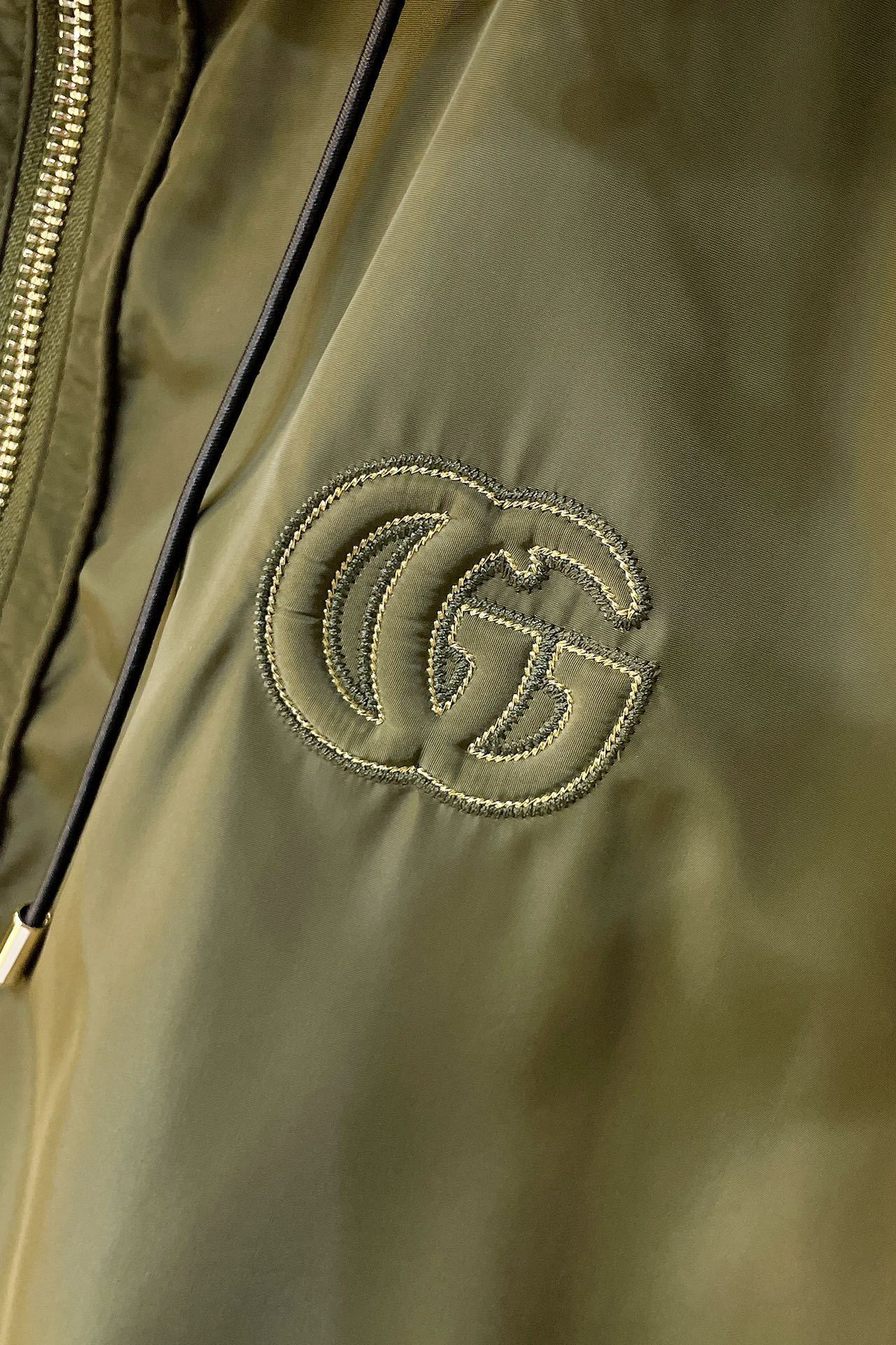  K071 GU🔥GUCCI●古驰 2025开春新款男士夹克外套连帽，原单三标齐全高端版本！连帽款式 高
