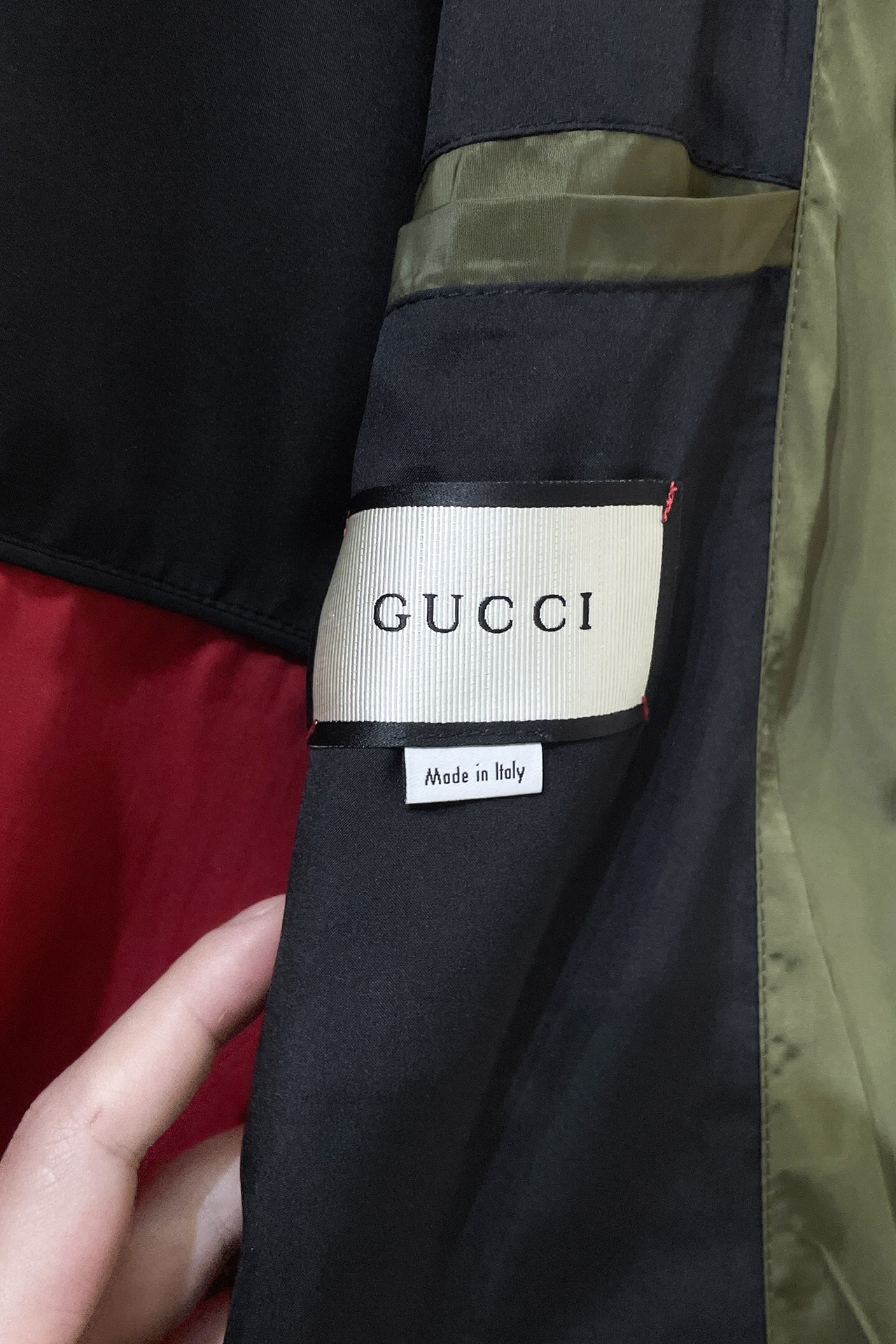  K071 GU🔥GUCCI●古驰 2025开春新款男士夹克外套连帽，原单三标齐全高端版本！连帽款式 高