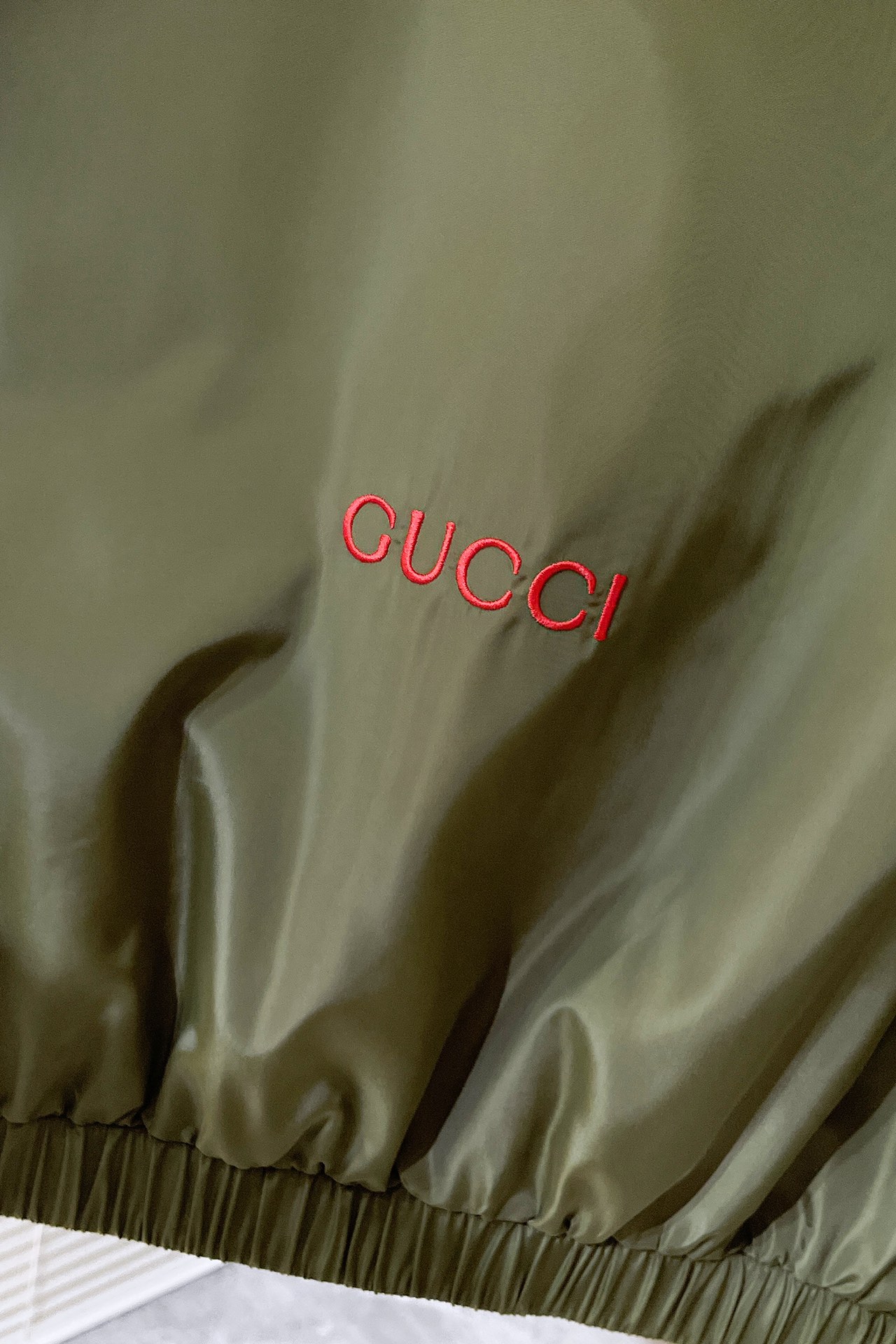  K071 GU🔥GUCCI●古驰 2025开春新款男士夹克外套连帽，原单三标齐全高端版本！连帽款式 高